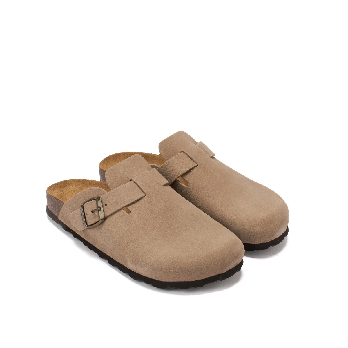 Sabots Noe Suede Taupe - Homme - Image 2