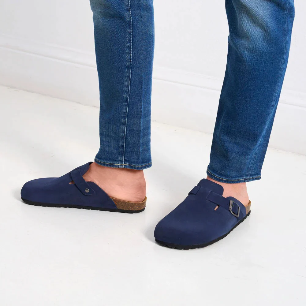 Sabots Noe Suede Navy - Homme - Image 2