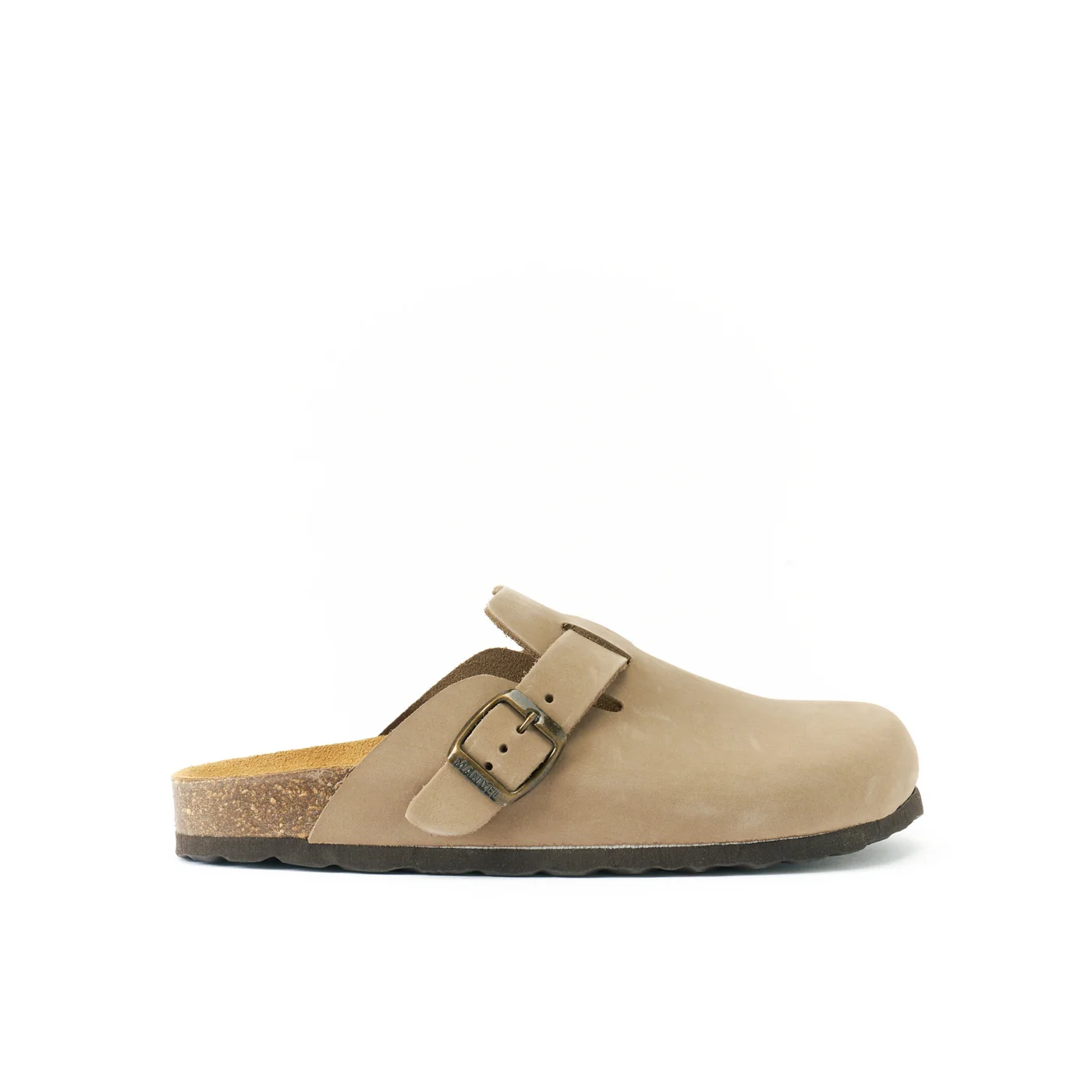 Sabots Noe Nubuck Taupe - Femme - Image 3