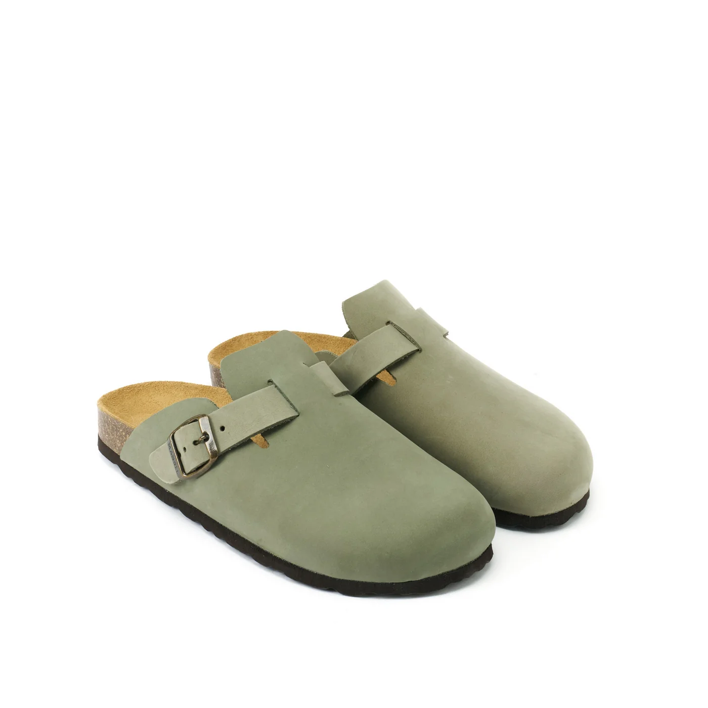 Sabots Noe Nubuck Olive Green - Femme - Image 6
