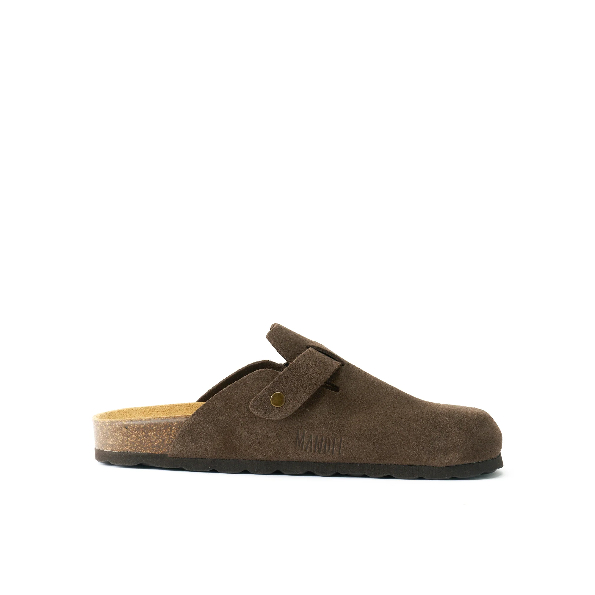 Sabots Noe Suede Maron Brown - Femme - Image 2
