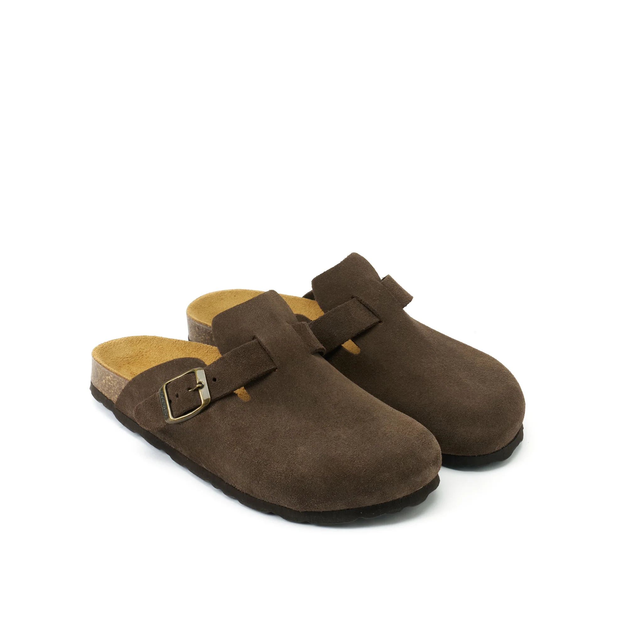 Sabots Noe Suede Maron Brown - Femme - Image 4