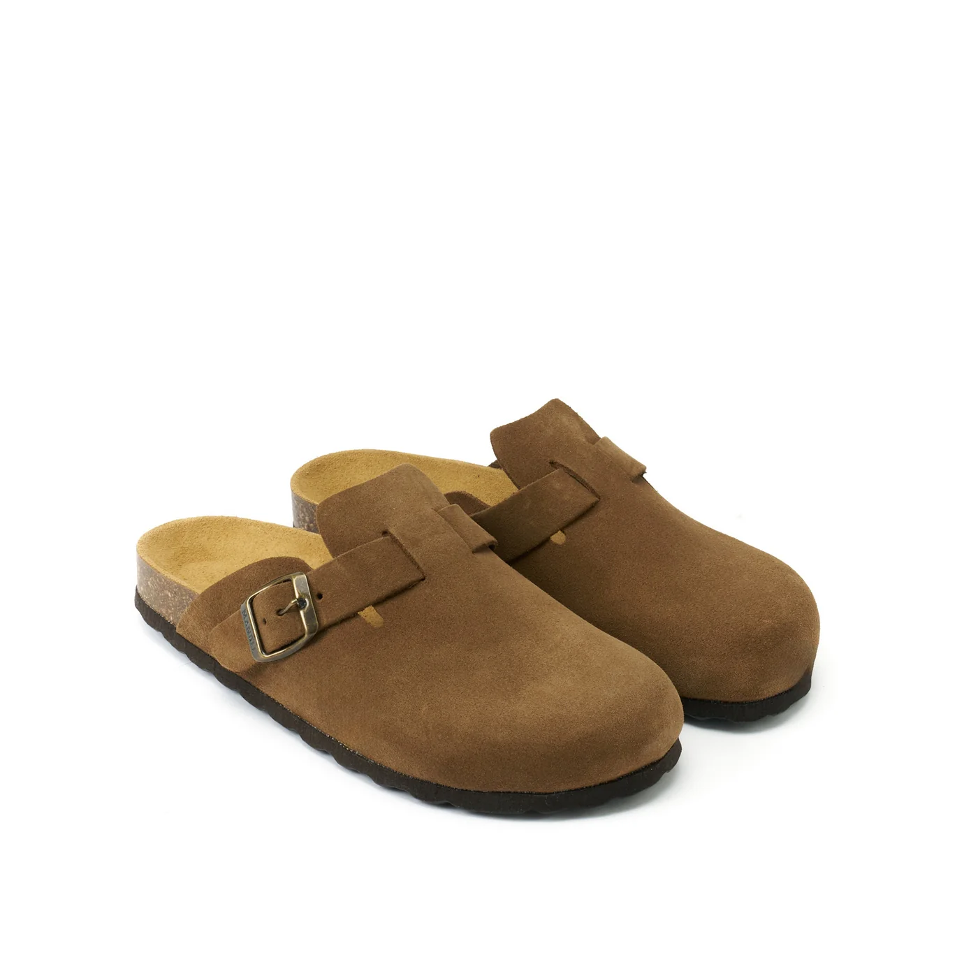 Sabots Noe Suede Chocolate - Femme - Image 3
