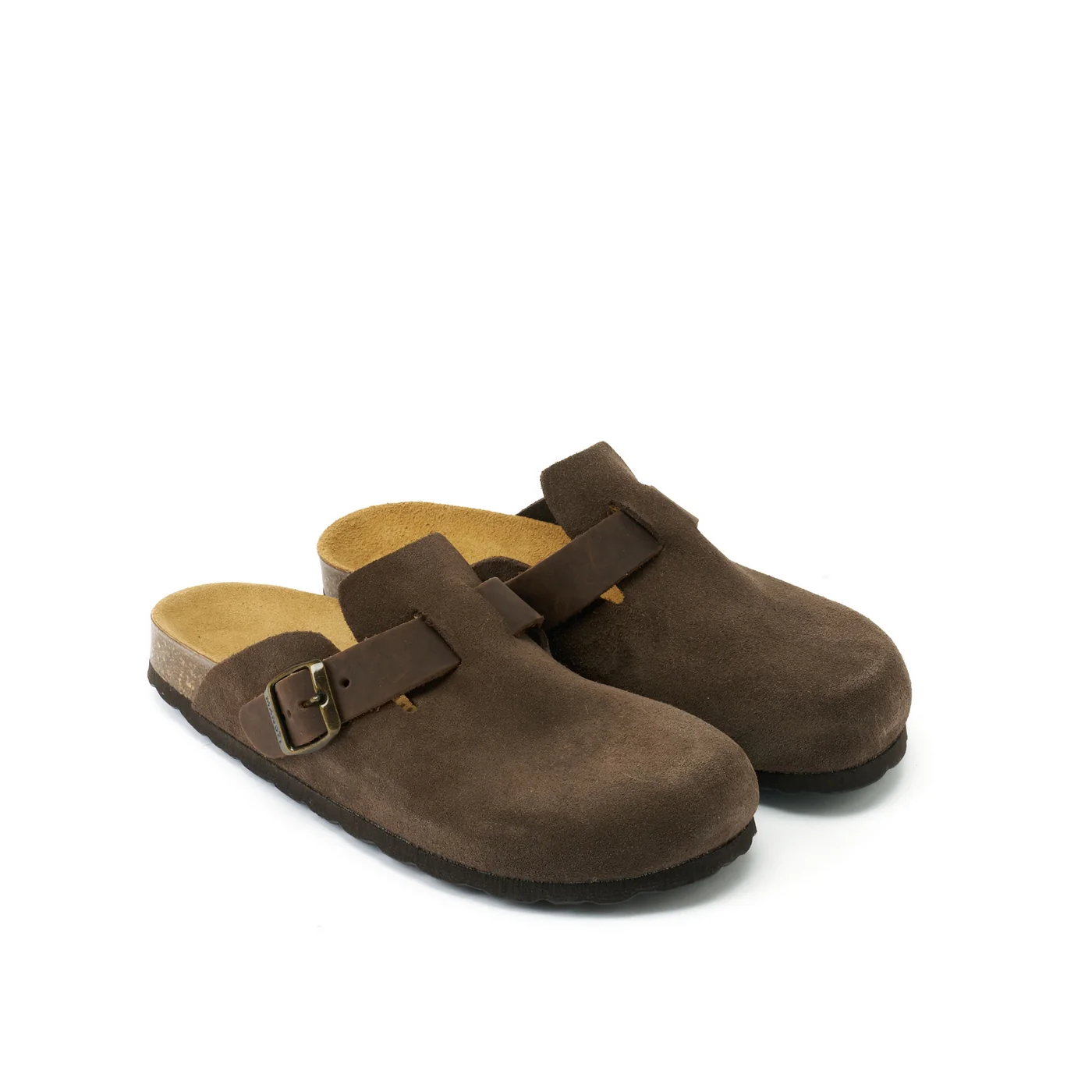 Sabots Noe Suede Maron Brown - Femme - Image 2