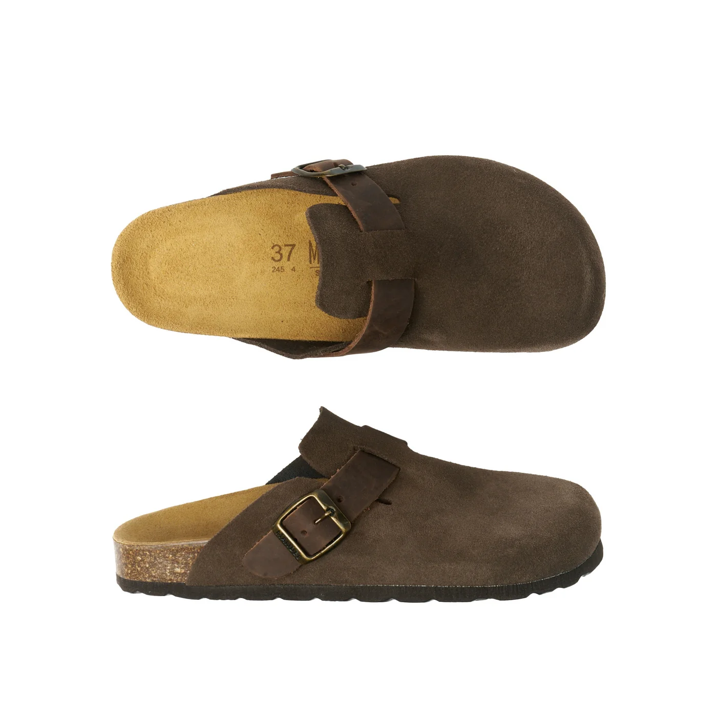 Sabots Noe Suede Maron Brown - Homme - Image 6