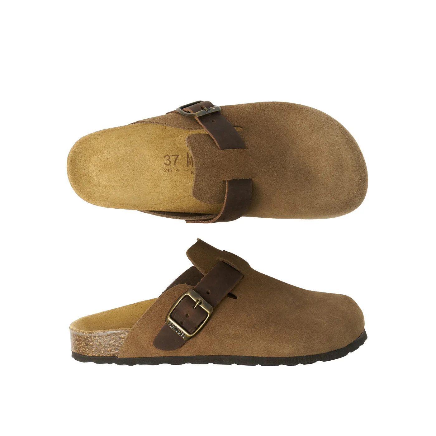 Sabots Noe Suede Brown - Homme - Image 2