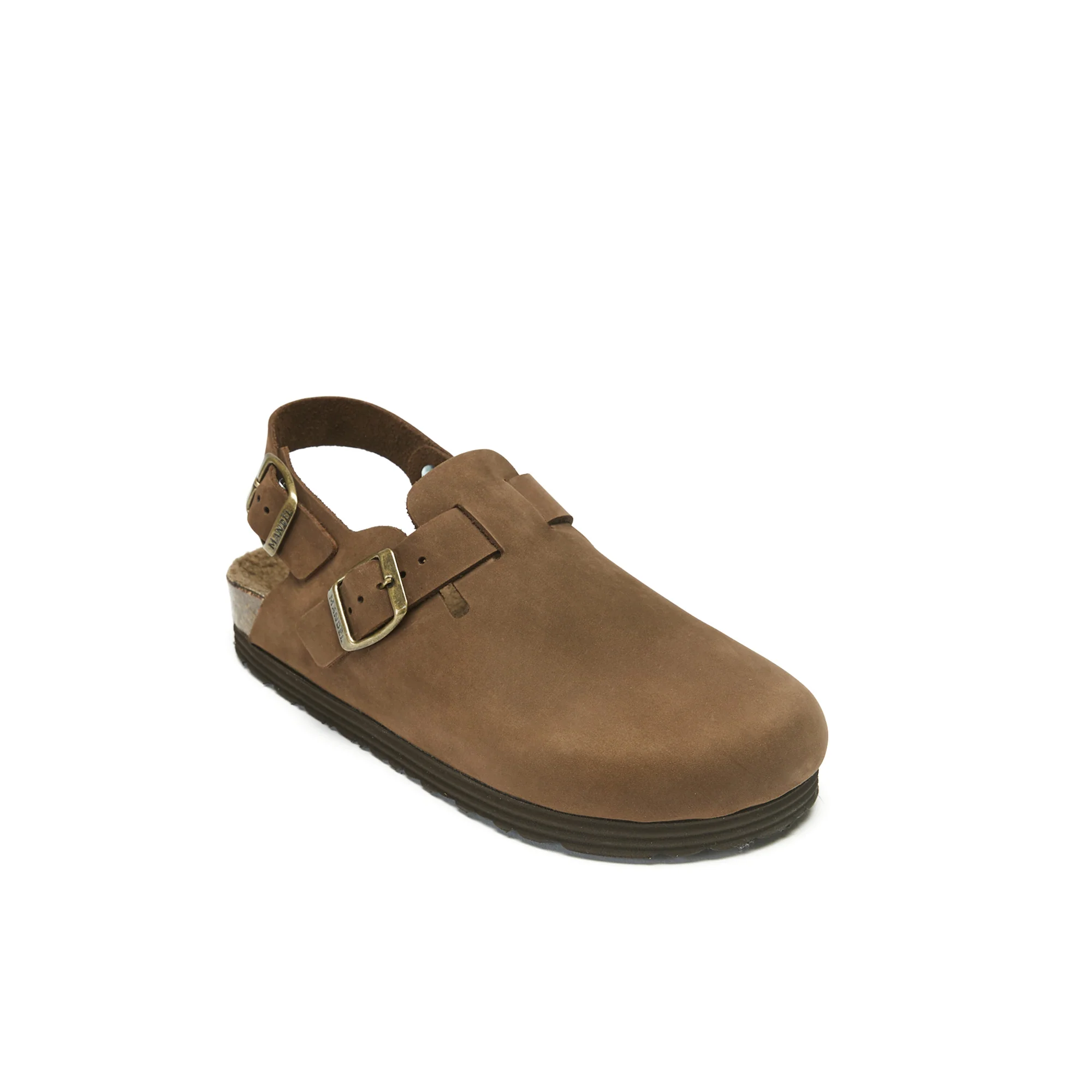 Sabots Oscar Nubuck Noir Marron - Homme - Image 2