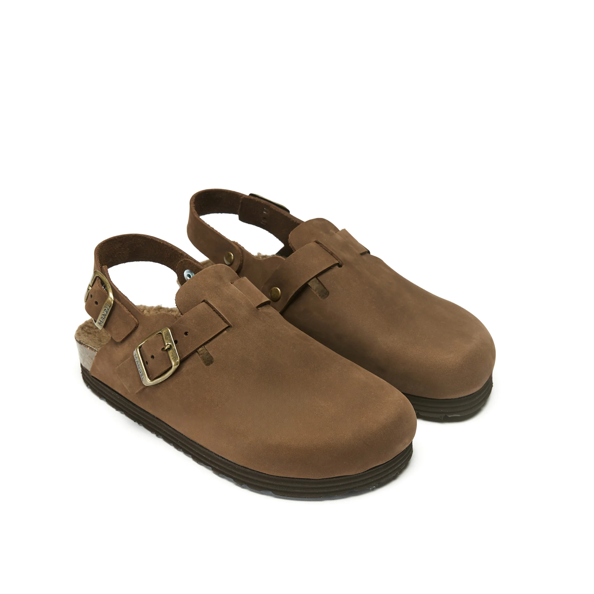 Sabots Oscar Nubuck Noir Marron - Homme - Image 3
