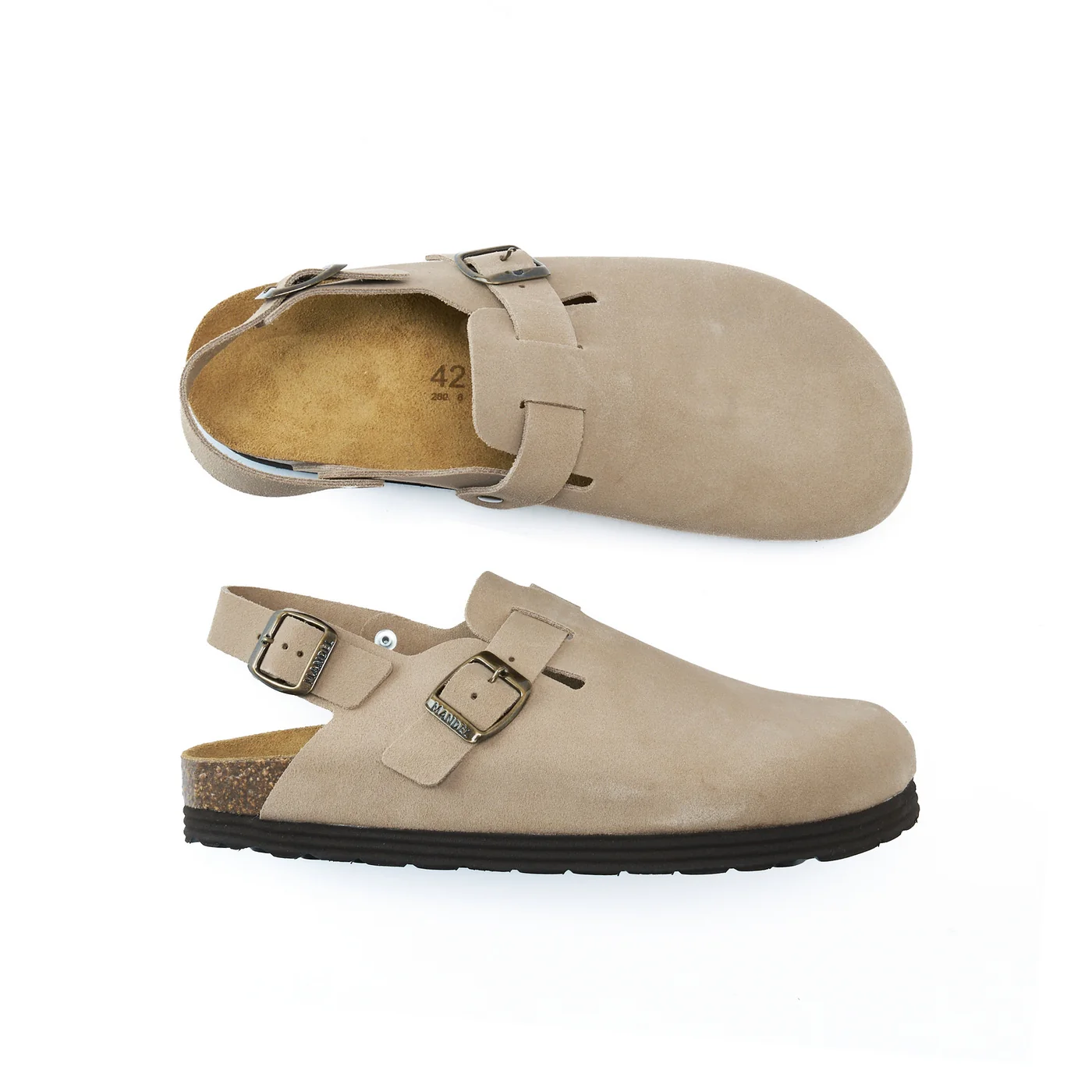 Sabots Oscar Suede Taupe - Homme - Image 5