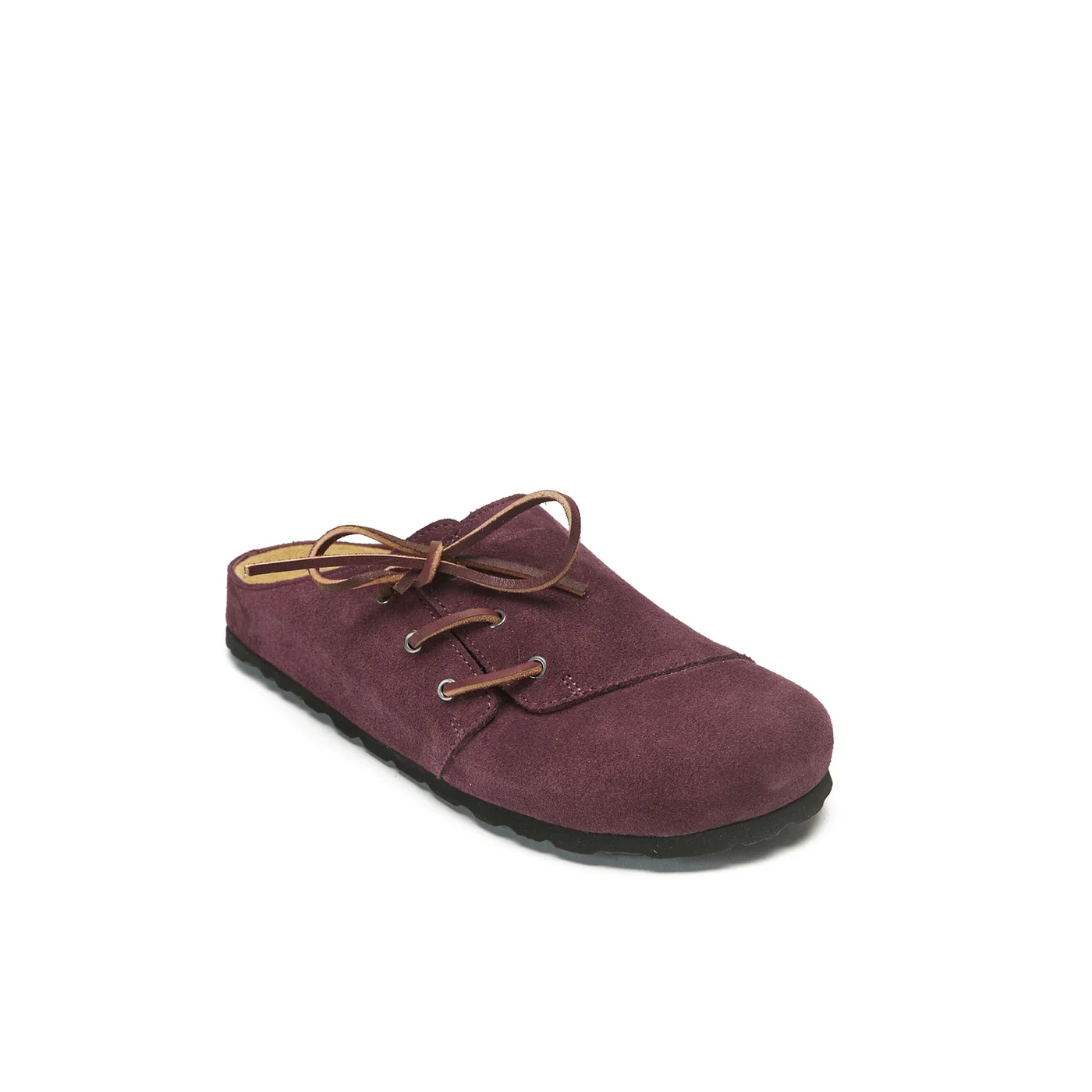 Sabots Ester Suede Bordeaux - Femme - Image 2