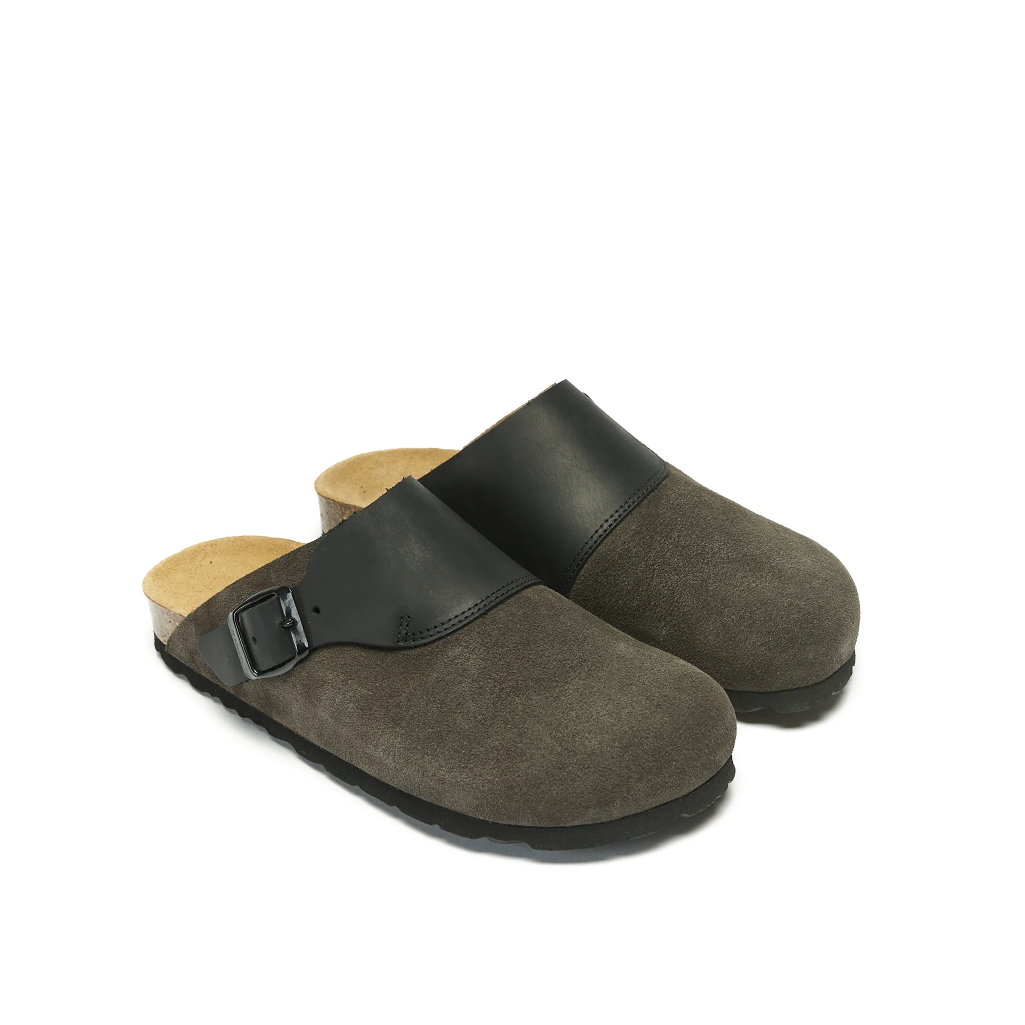 Sabots Dia Suede Grey - Femme - Image 3
