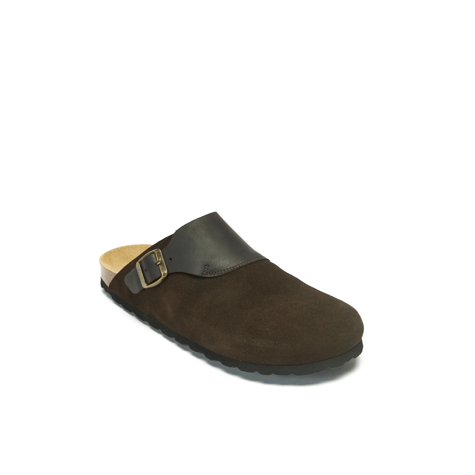 Sabots Dia Suede Dark Brown - Femme - Image 2
