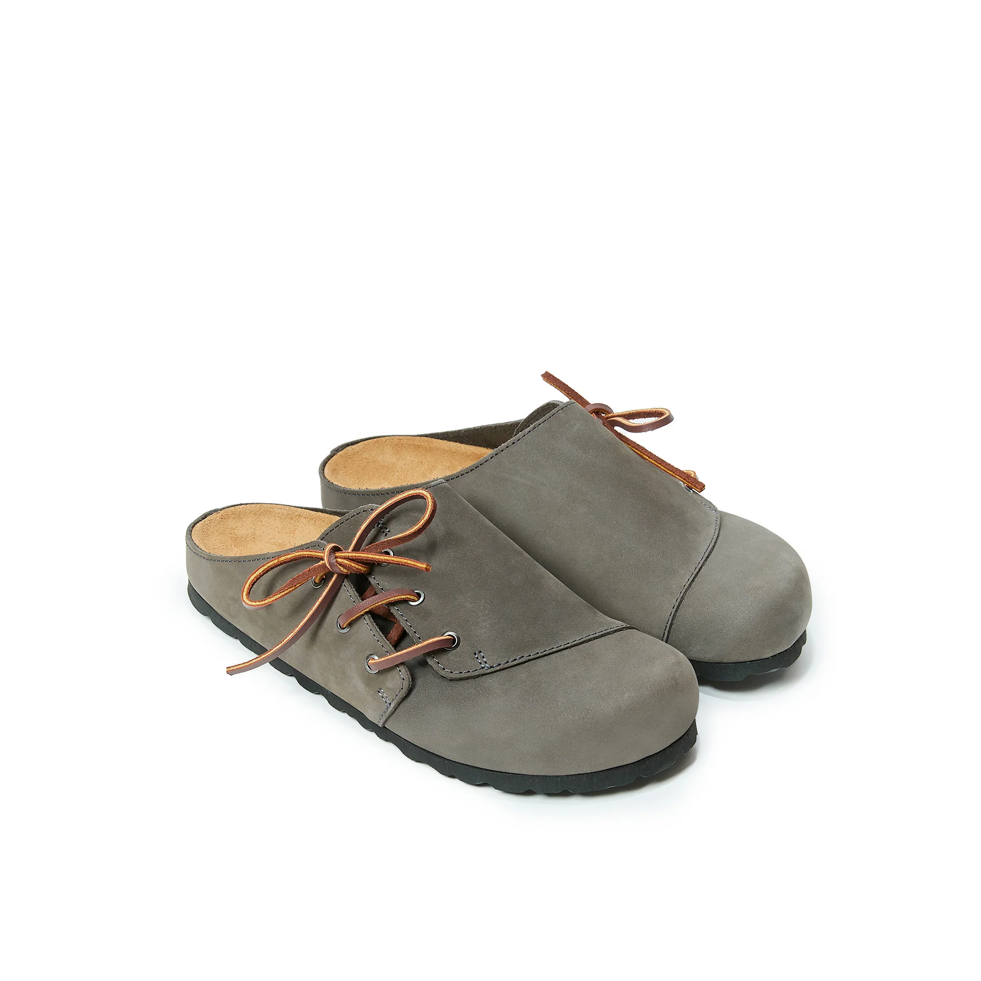 Sabots Ester Nubuck Grey - Femme - Image 3