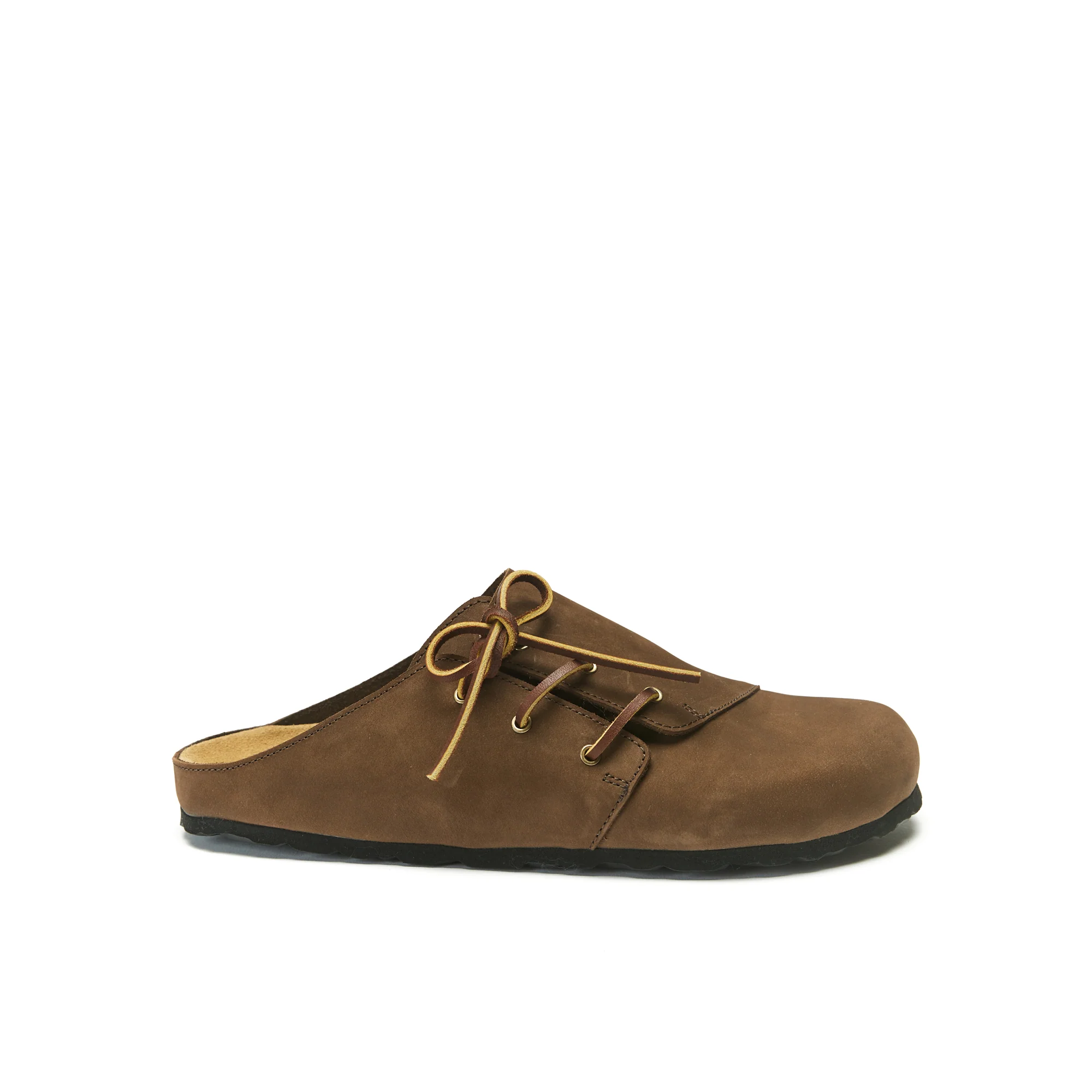 Sabots Ester Nubuck Dark Brown - Femme - Image 2