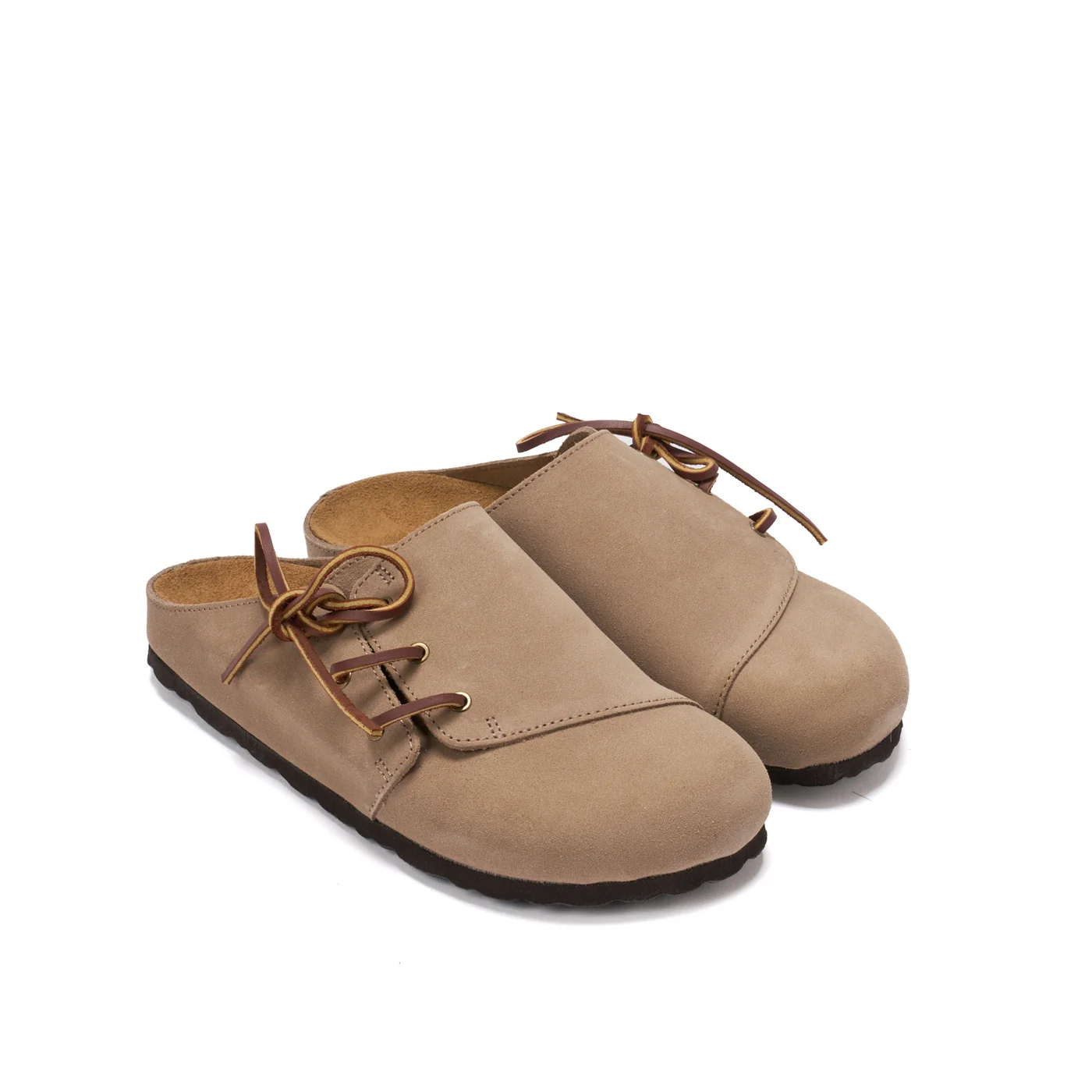 Sabots Ester Suede Taupe - Homme - Image 3