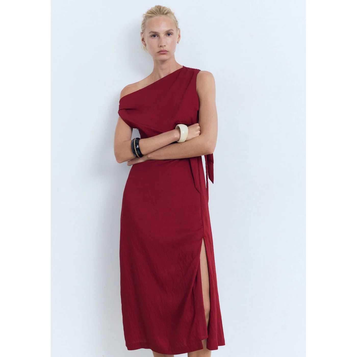 Robe Noa-H - Burgundy - Image 2