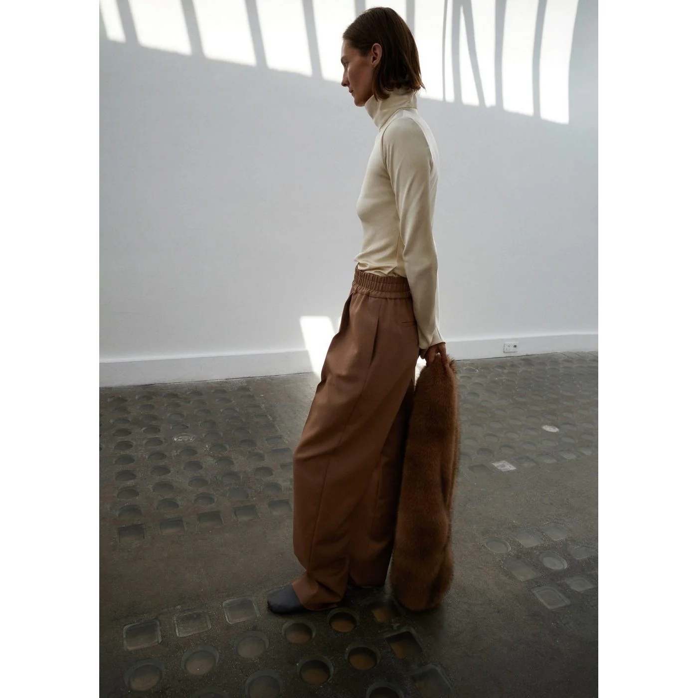 Pantalon Cristal - Medium Brown - Image 4