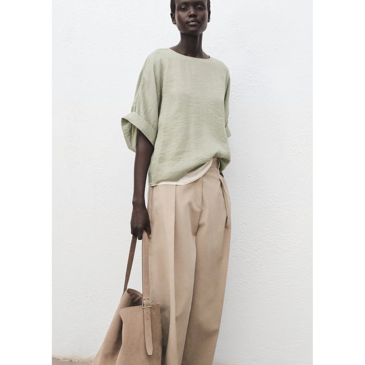 Blouse Salvia - Aqua Green - Image 5