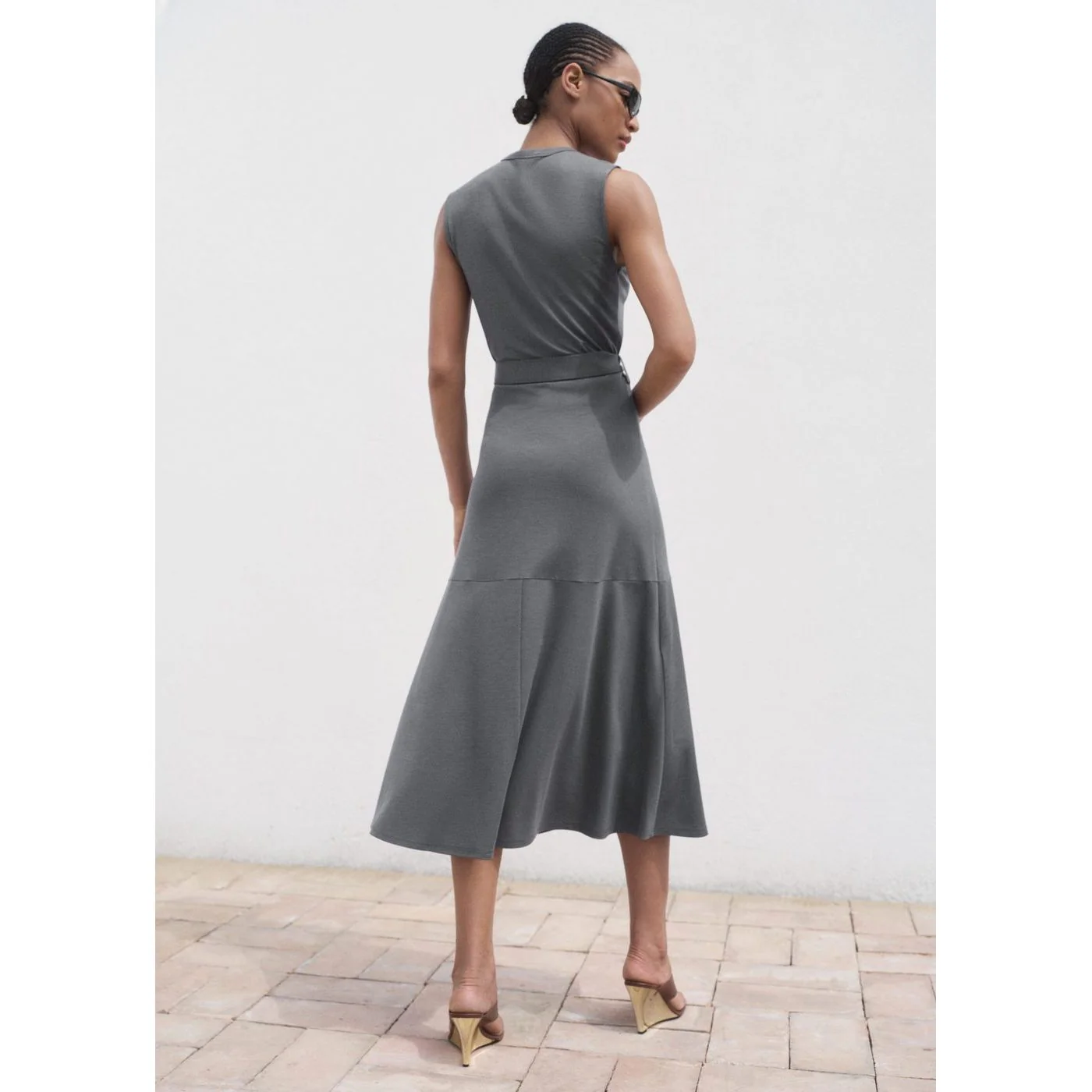 Robe Megan-H - Medium Heather Grey - Image 3