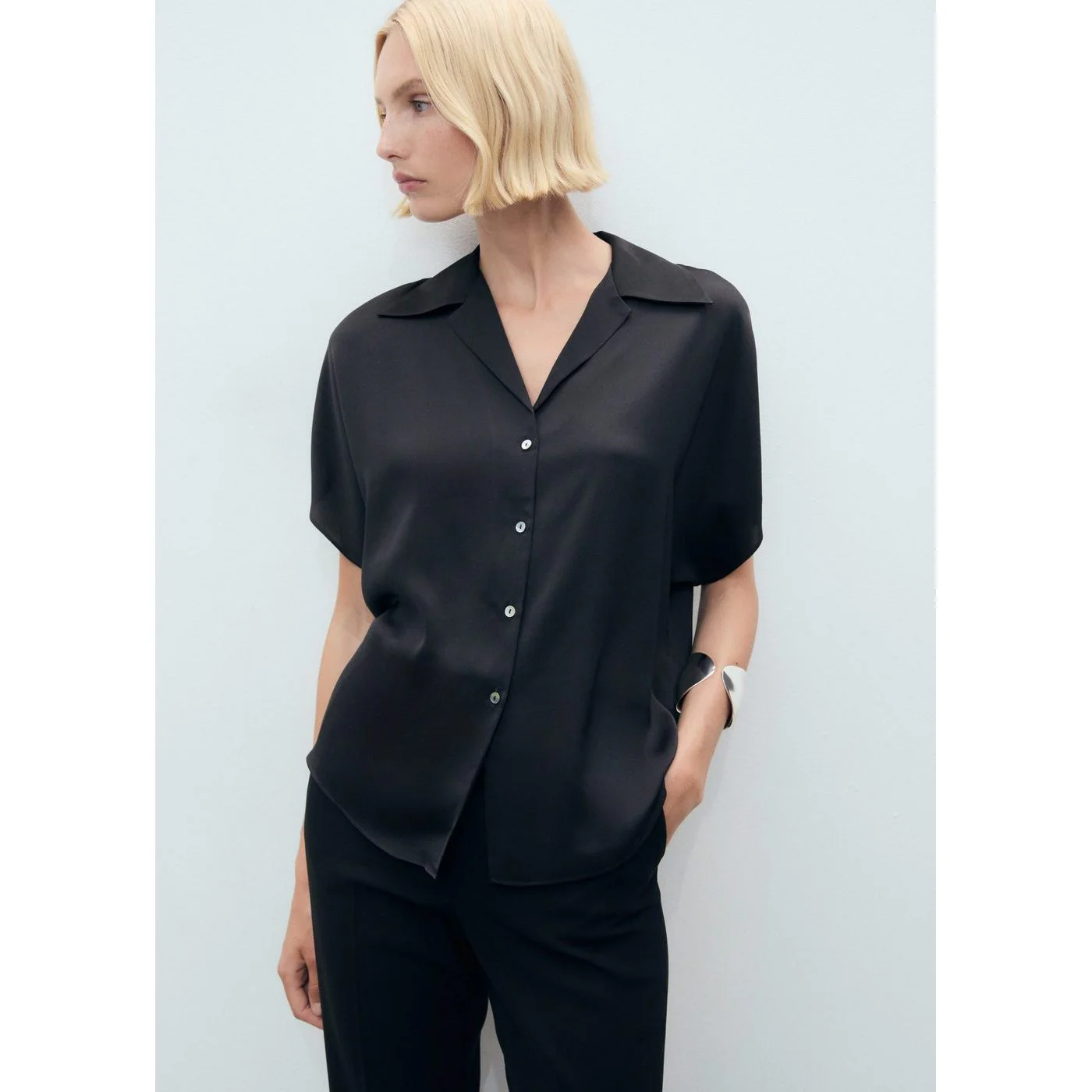 Chemise Sassa - Noir - Image 2