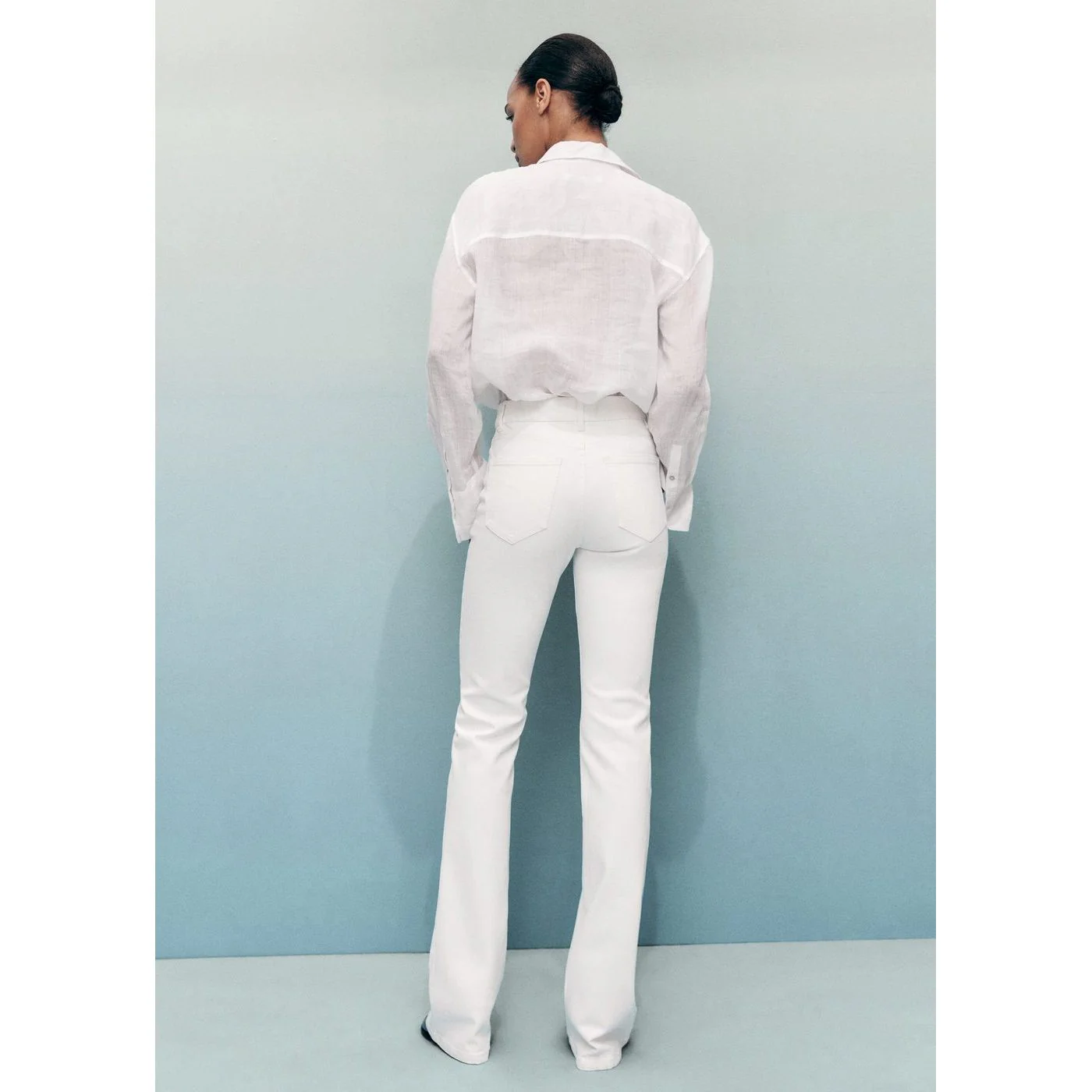 Jean Fiona - Blanc - Image 3