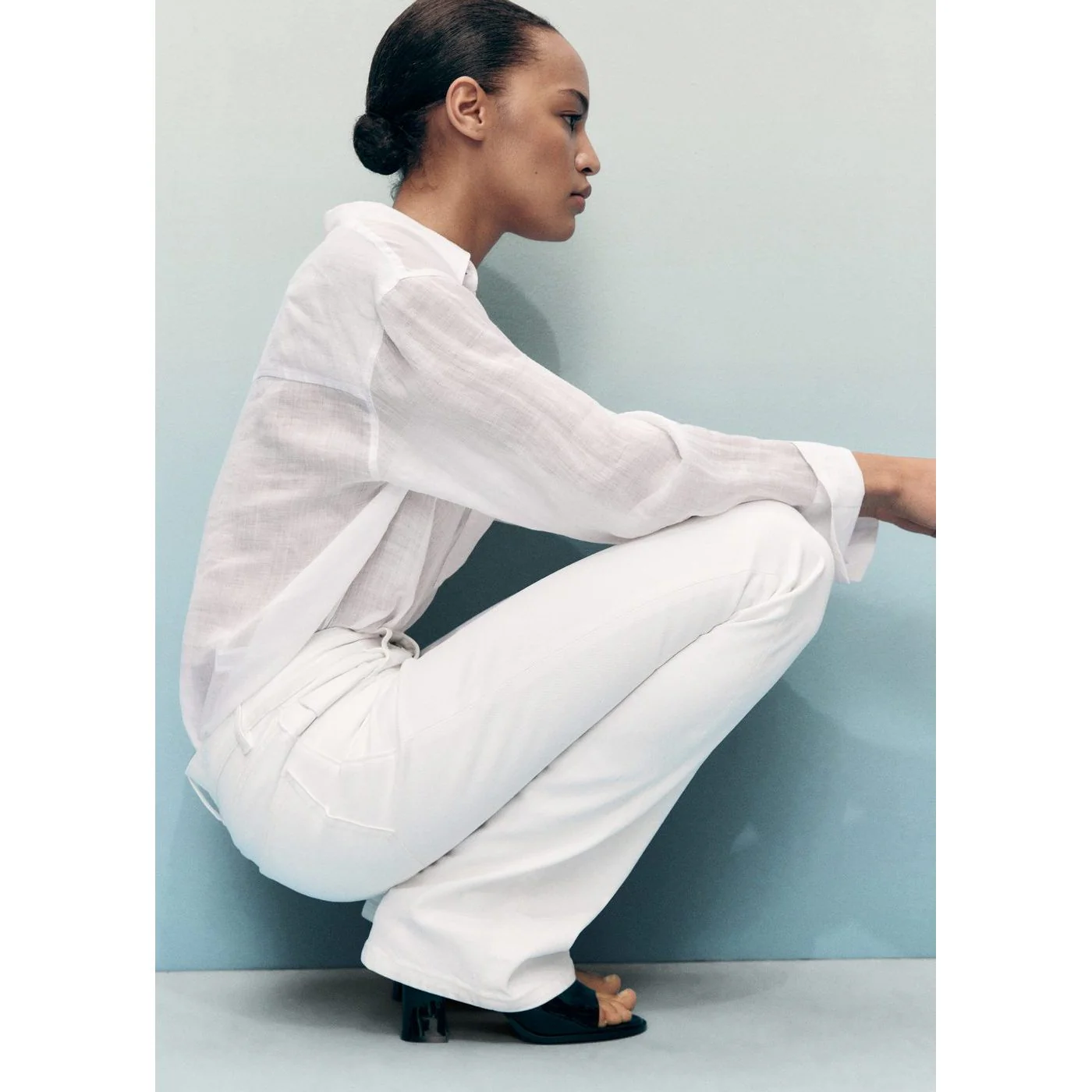 Jean Fiona - Blanc - Image 5
