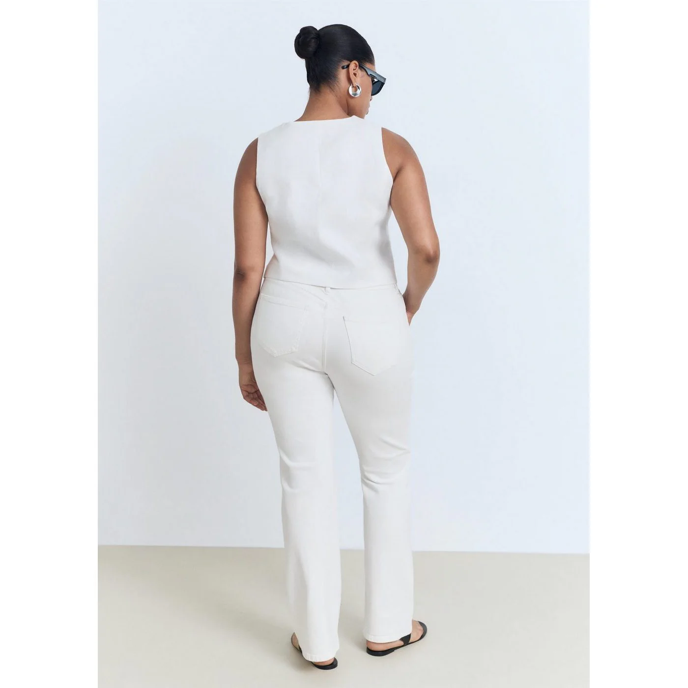 Jean Fiona - Blanc - Image 7