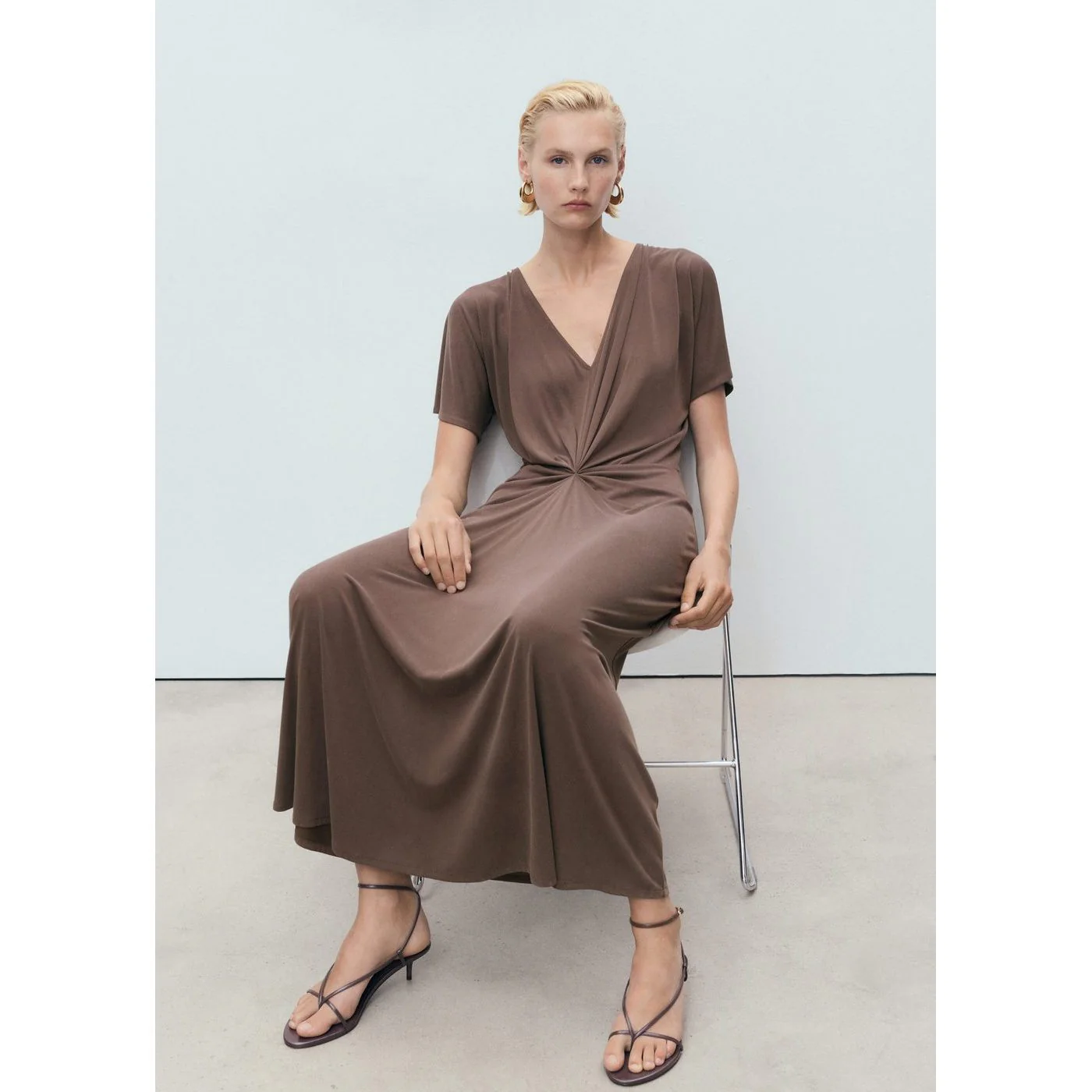 Robe Ricarda - Brown - Image 5