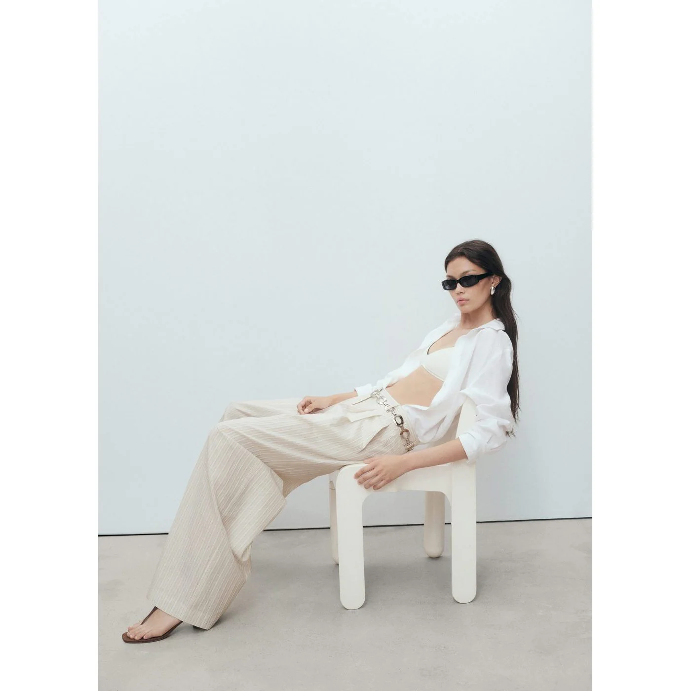 Pantalon Delta - Light/Pastel Grey - Image 5