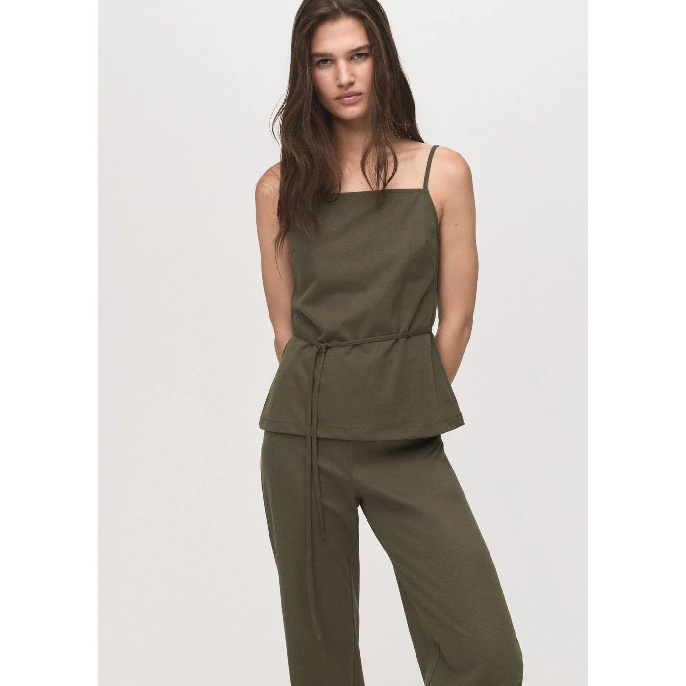 Pantalon Zoe - Kaki - Image 5