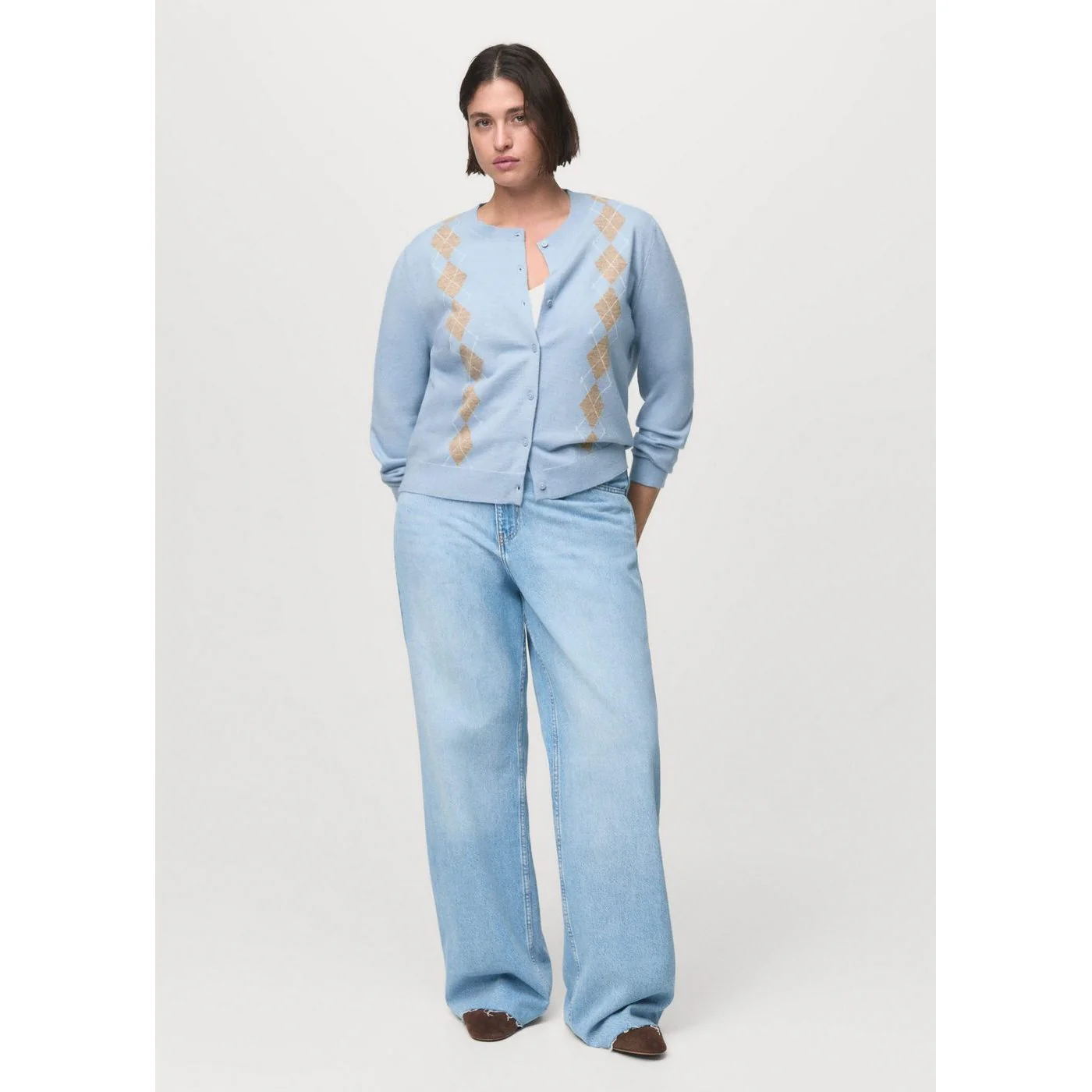 Cardigan Bimbu - Bleu Ciel - Image 5