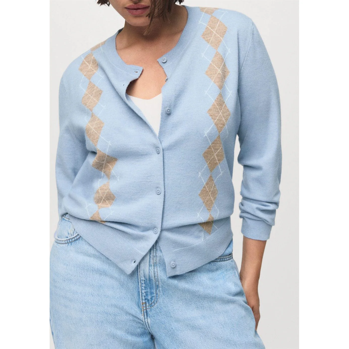 Cardigan Bimbu - Bleu Ciel - Image 7