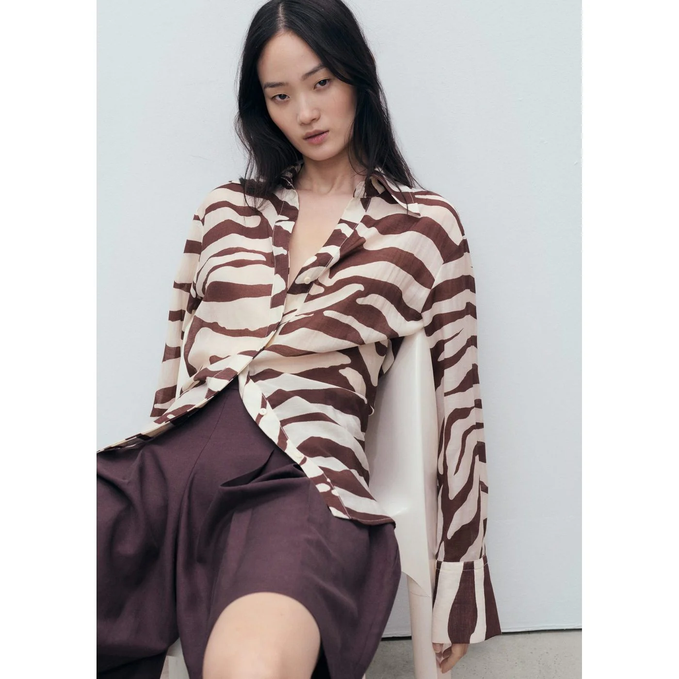 Chemise Koni - Ecru - Image 5