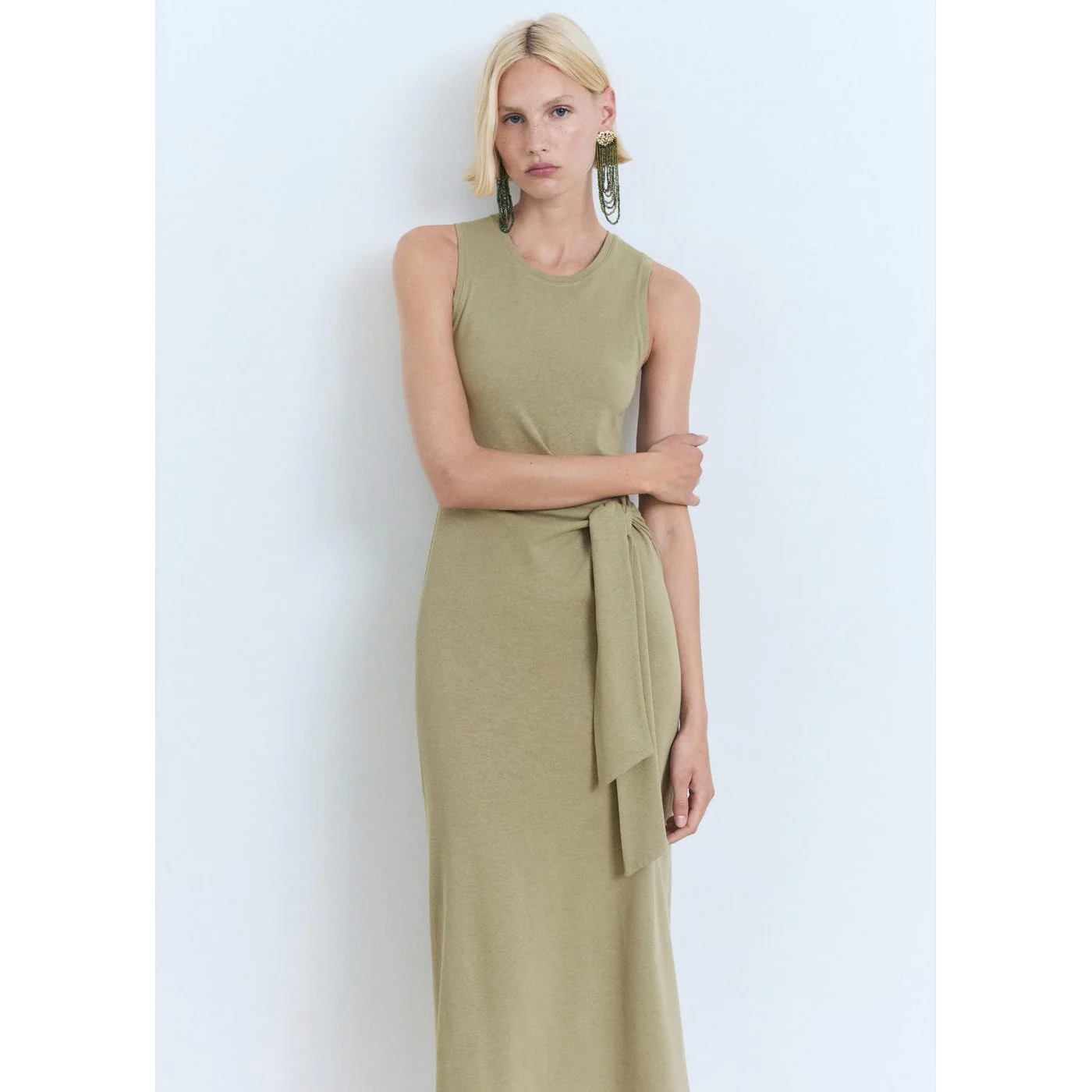 Robe Ferti - Kaki - Image 2