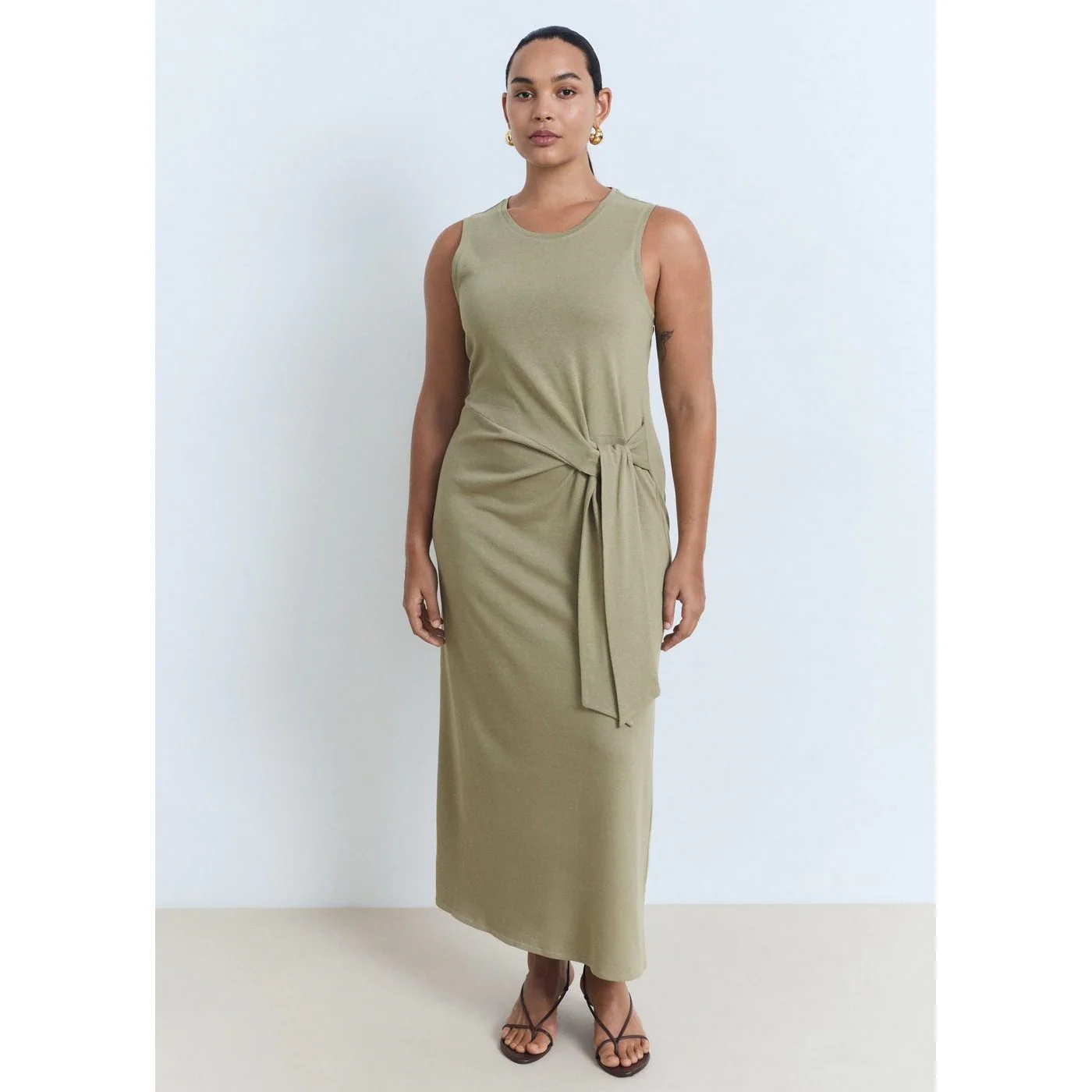 Robe Ferti - Kaki - Image 5
