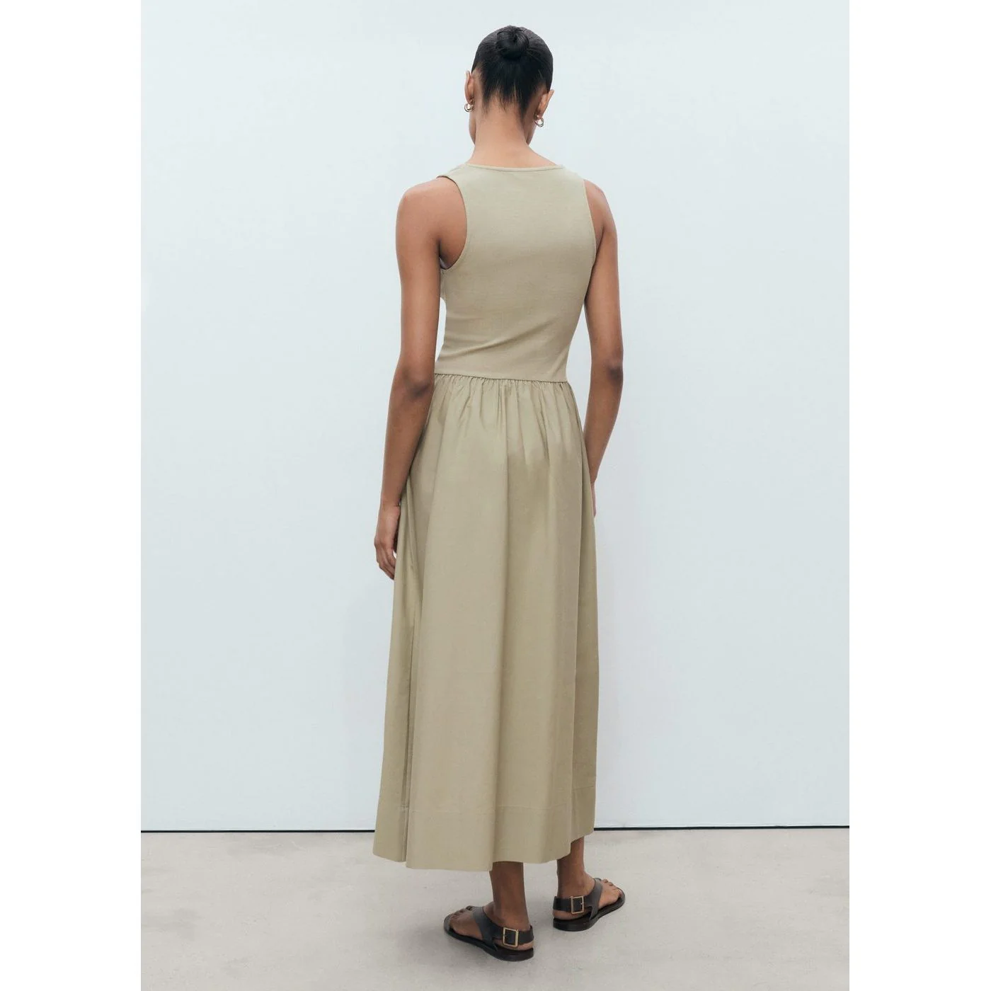 Robe Valvi - Kaki - Image 3