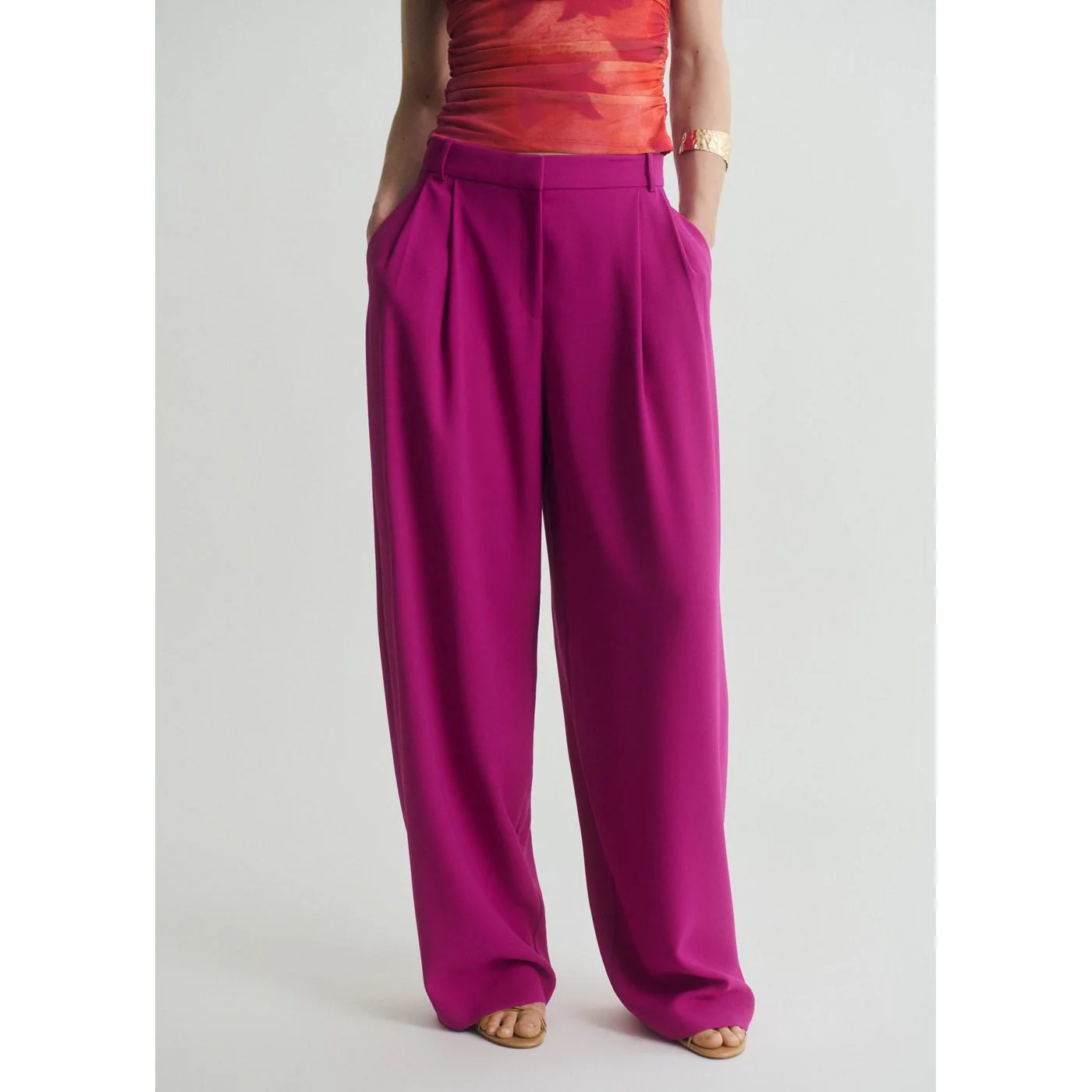 Pantalon Grace - Fuchsia - Image 2