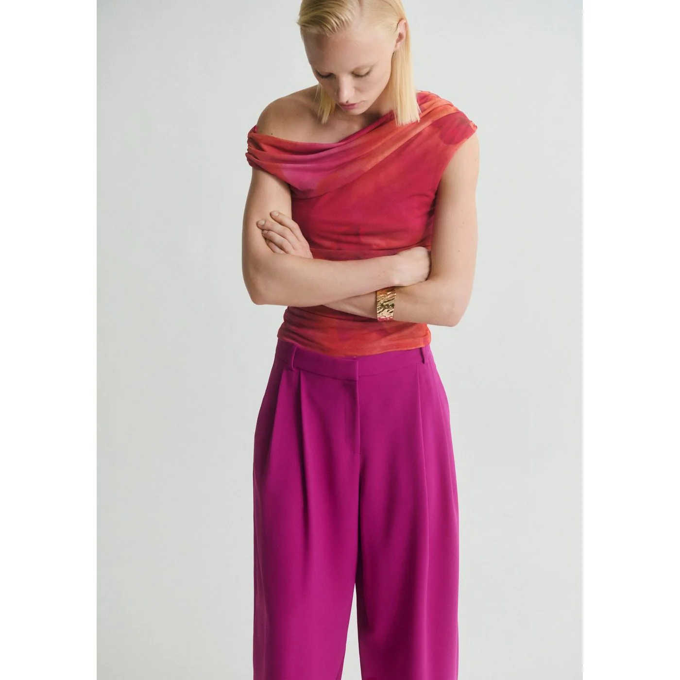 Pantalon Grace - Fuchsia - Image 4