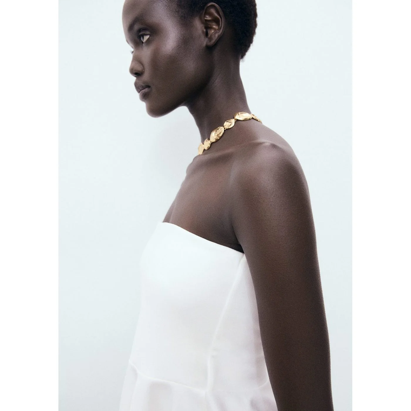 Top Peplum - Blanc - Image 4