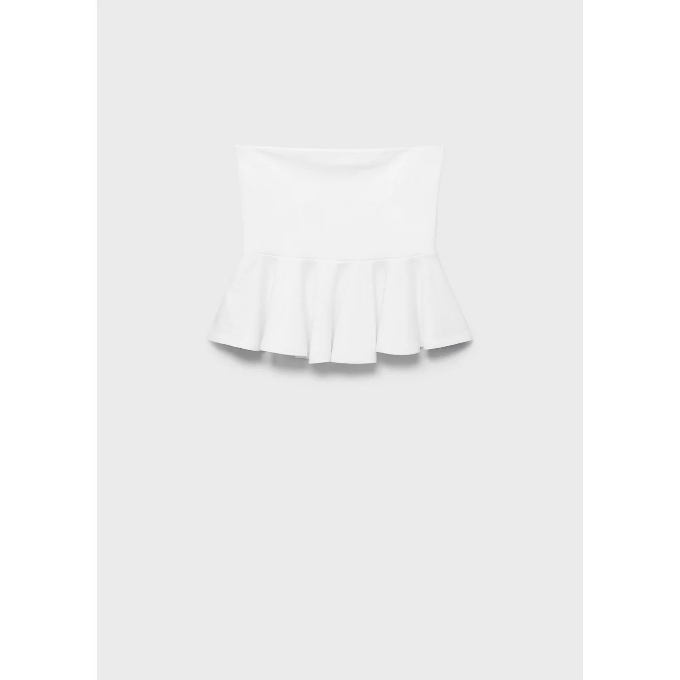 Top Peplum - Blanc - Image 8