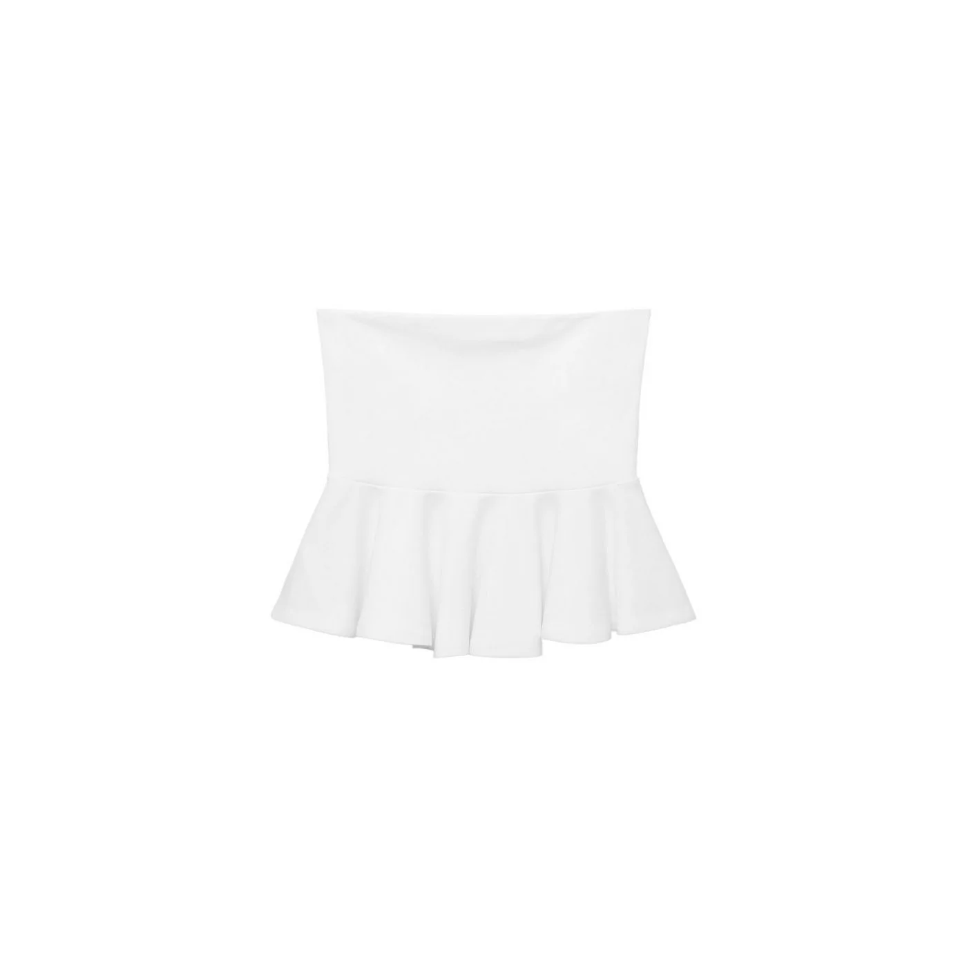 Top Peplum - Blanc - Image 9