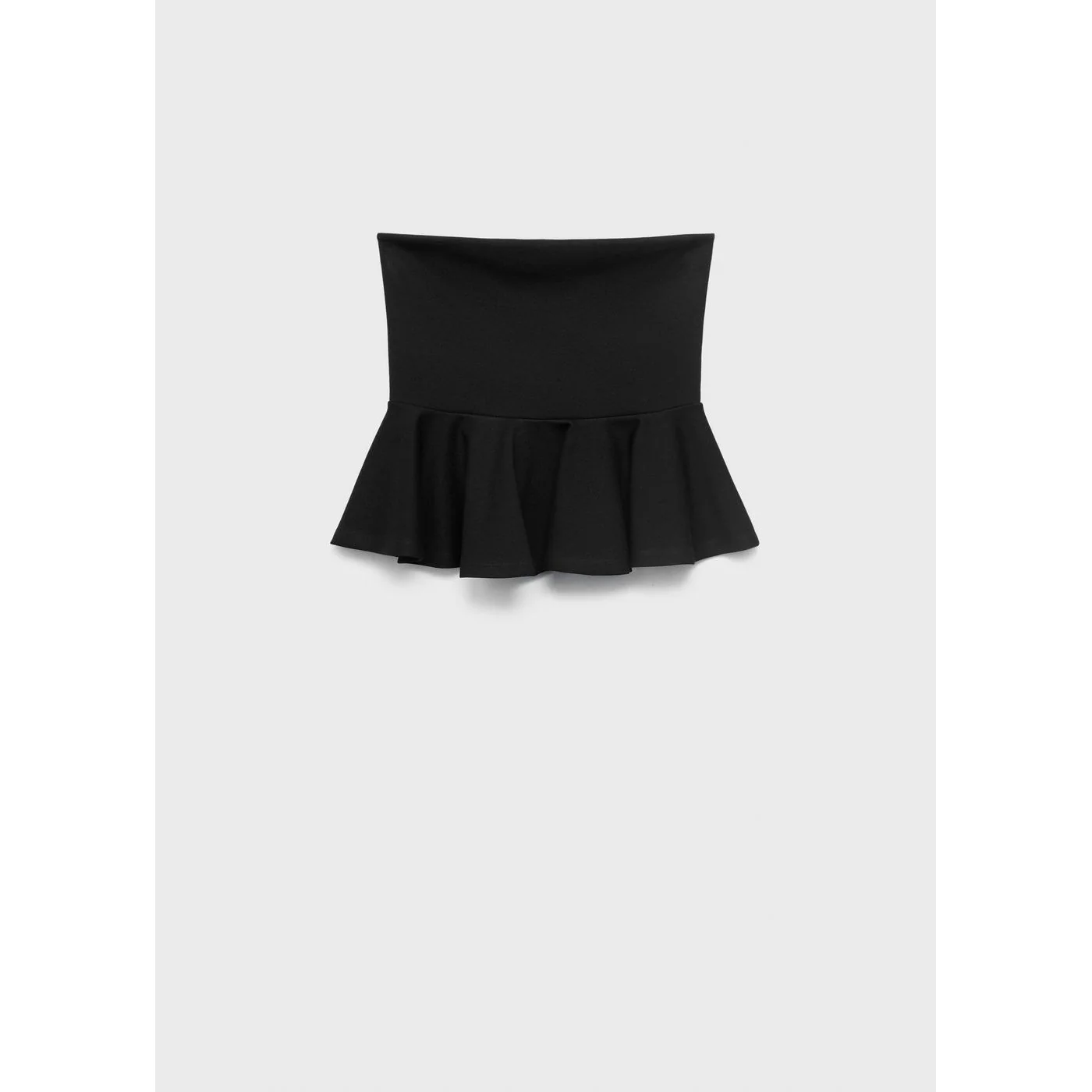 Top Peplum - Noir - Image 7