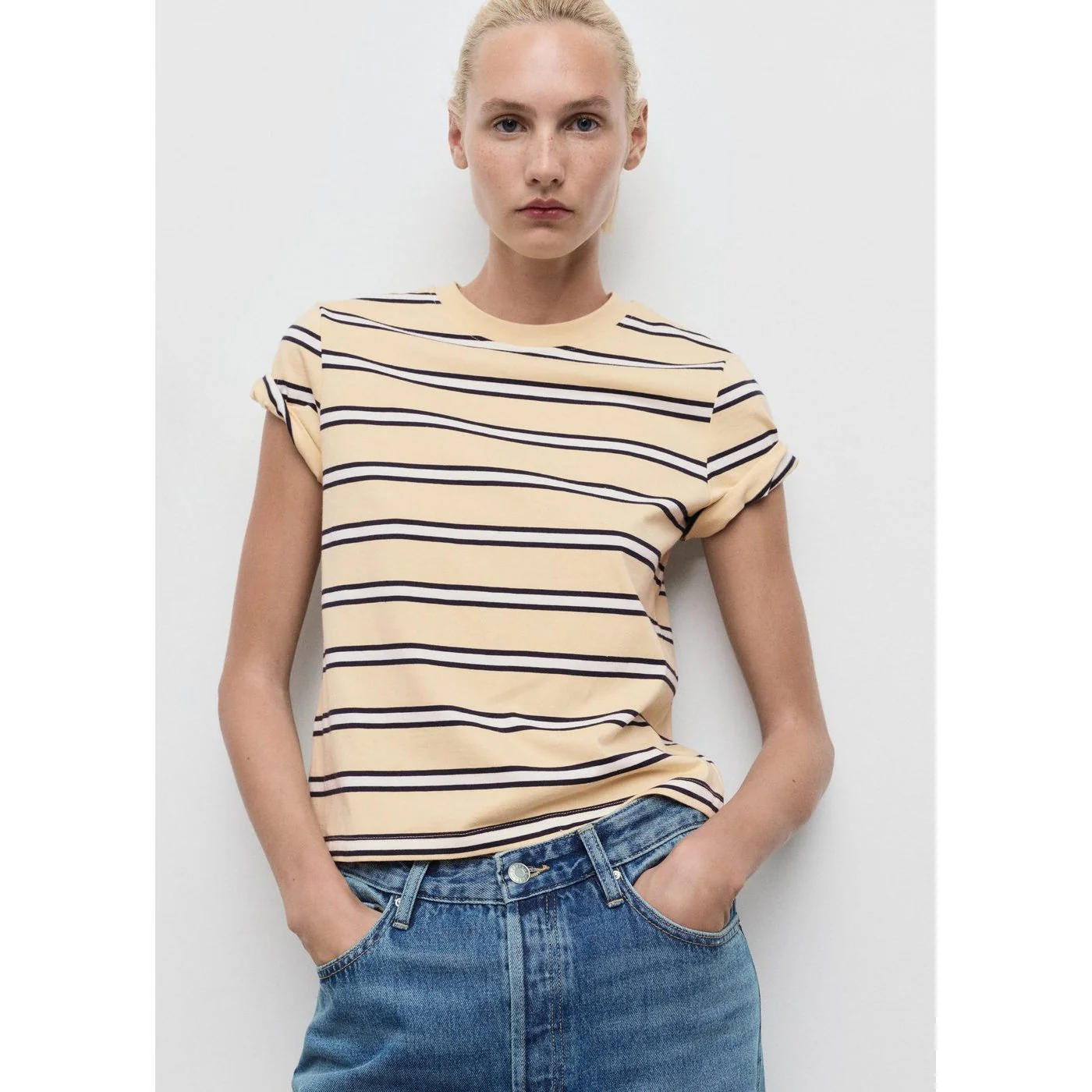 T-Shirt Jasmin - Jaune - Image 2