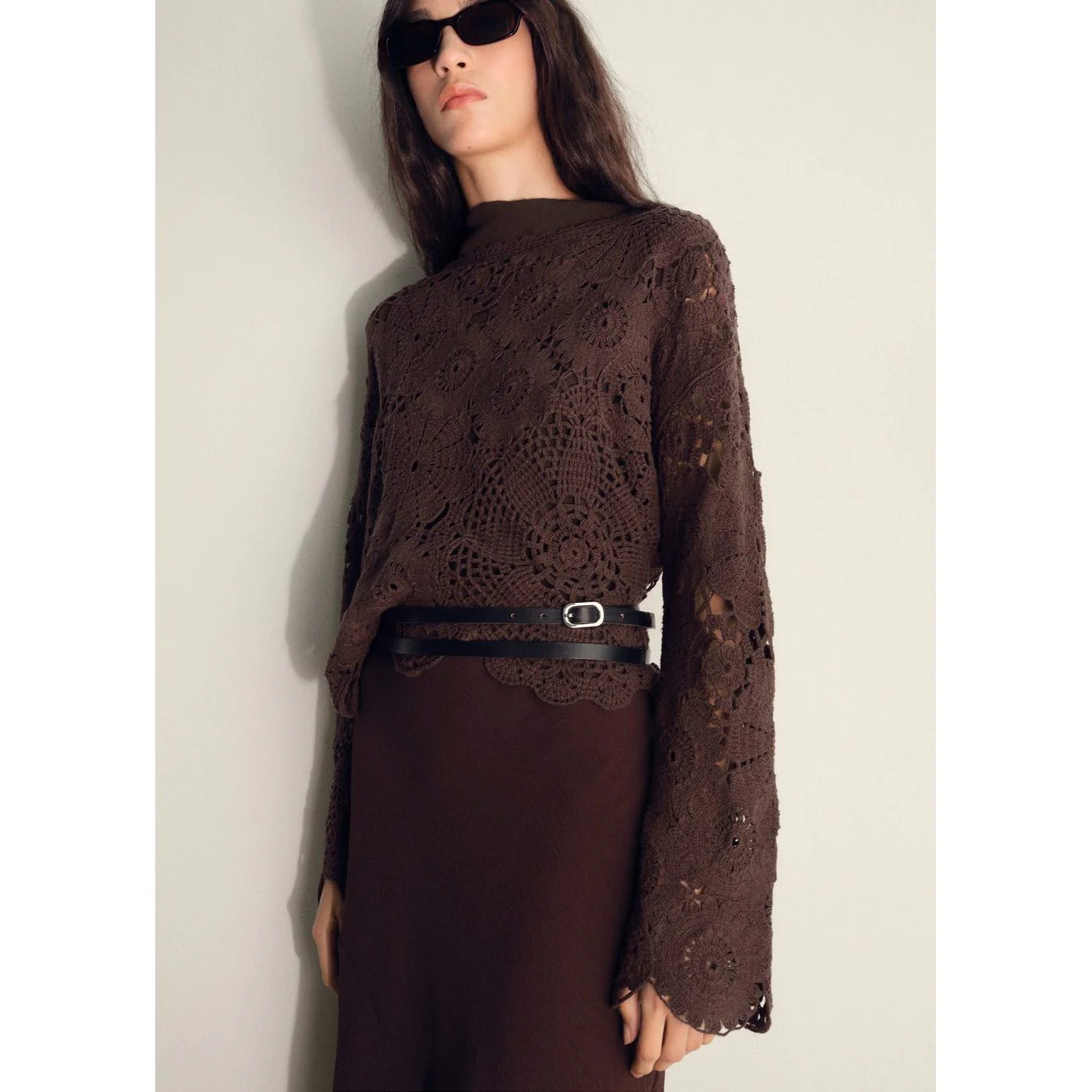 Pull Garden - Chocolat - Image 2
