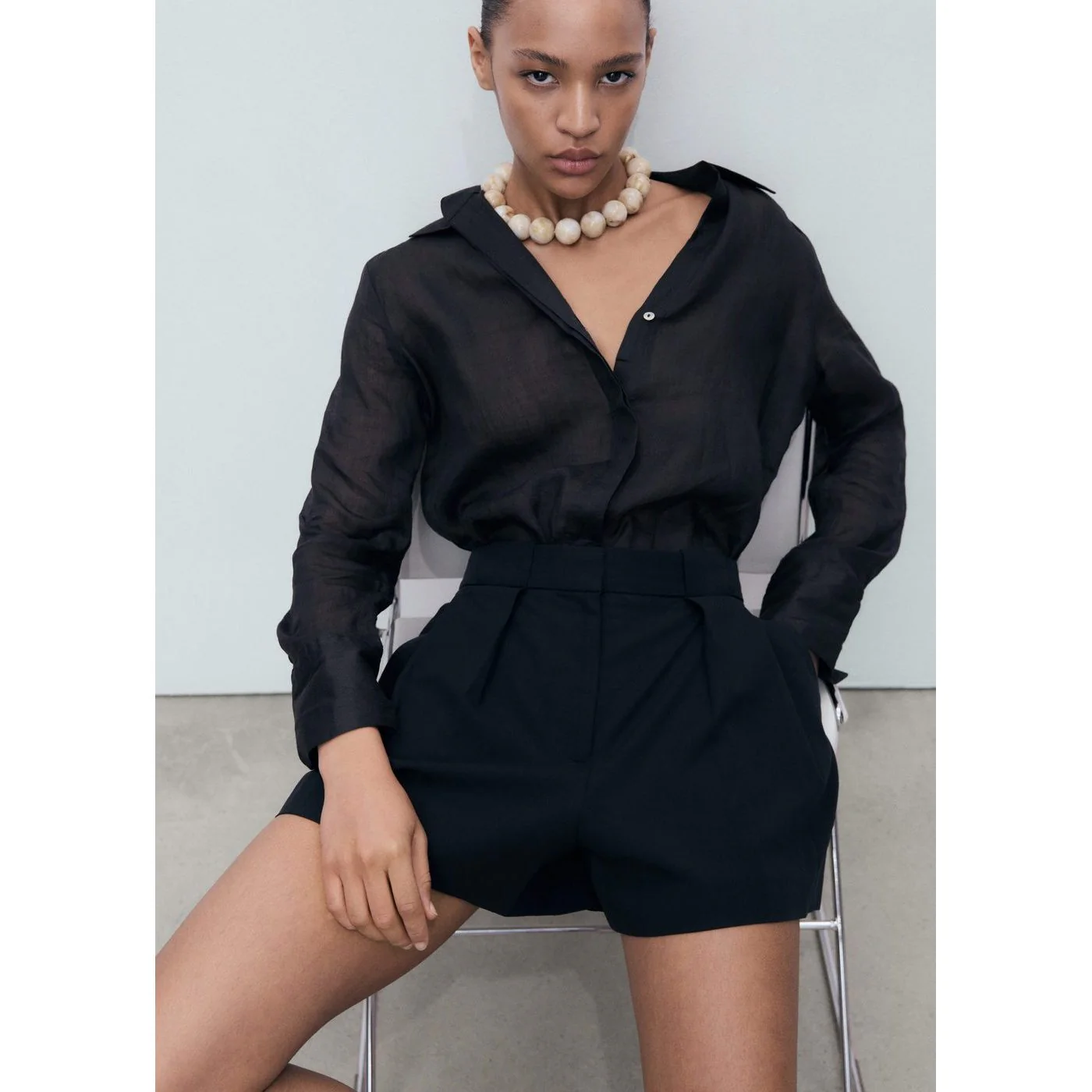 Short Greta - Black - Image 5