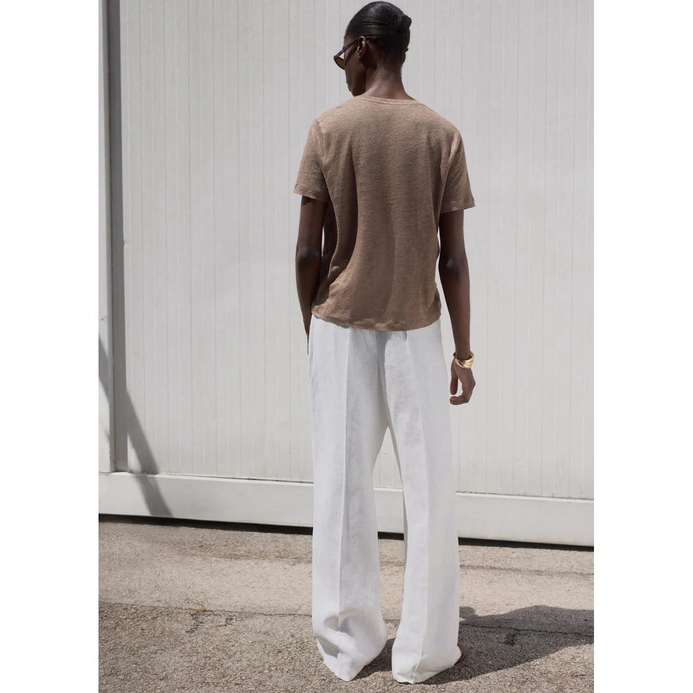 T-Shirt Linito - Brun Clair/Pastel - Image 3