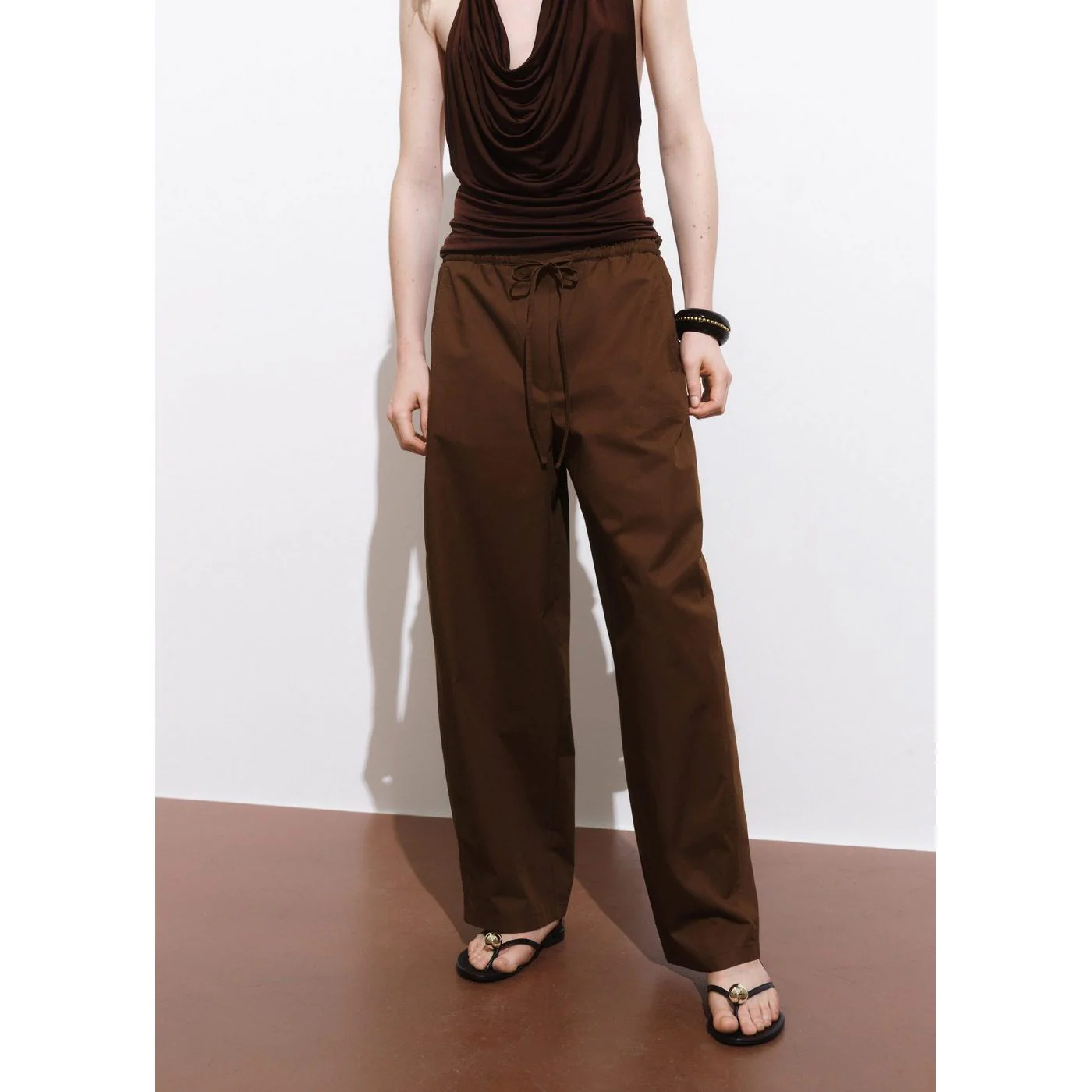 Pantalon Lupe - Brun - Image 2
