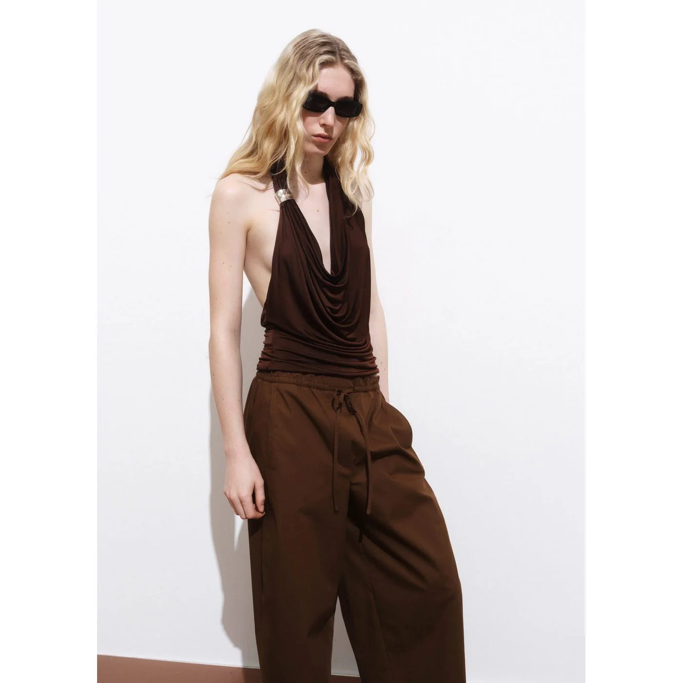 Pantalon Lupe - Brun - Image 4