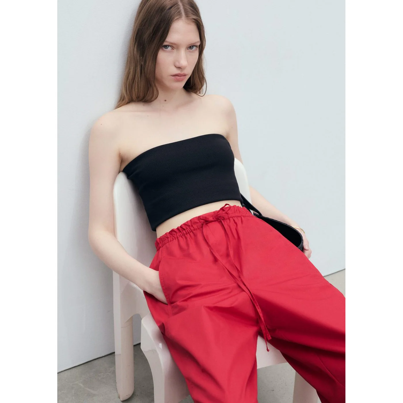 Pantalon Lupe - Rouge - Image 5
