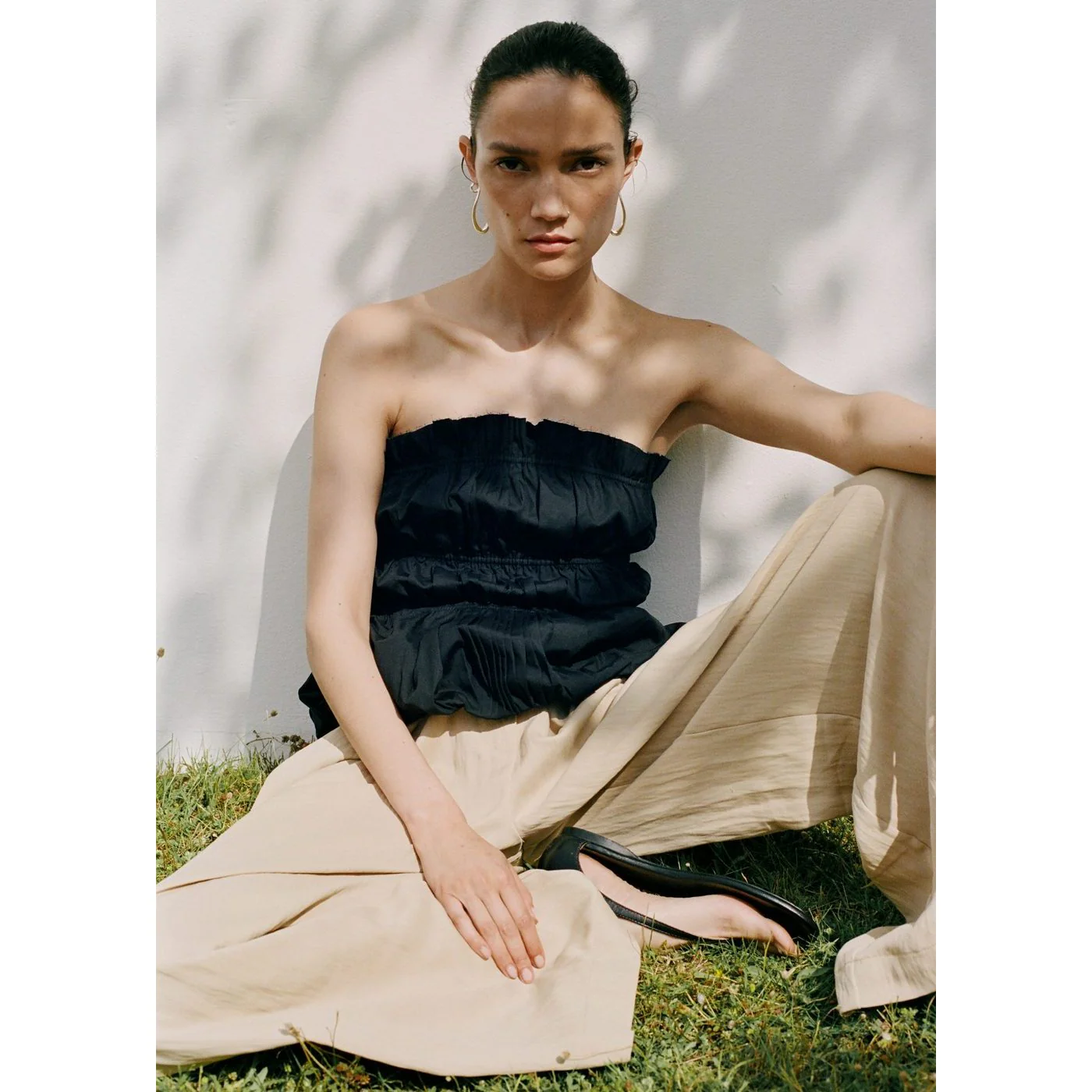 Pantalon Deia - Beige - Image 6
